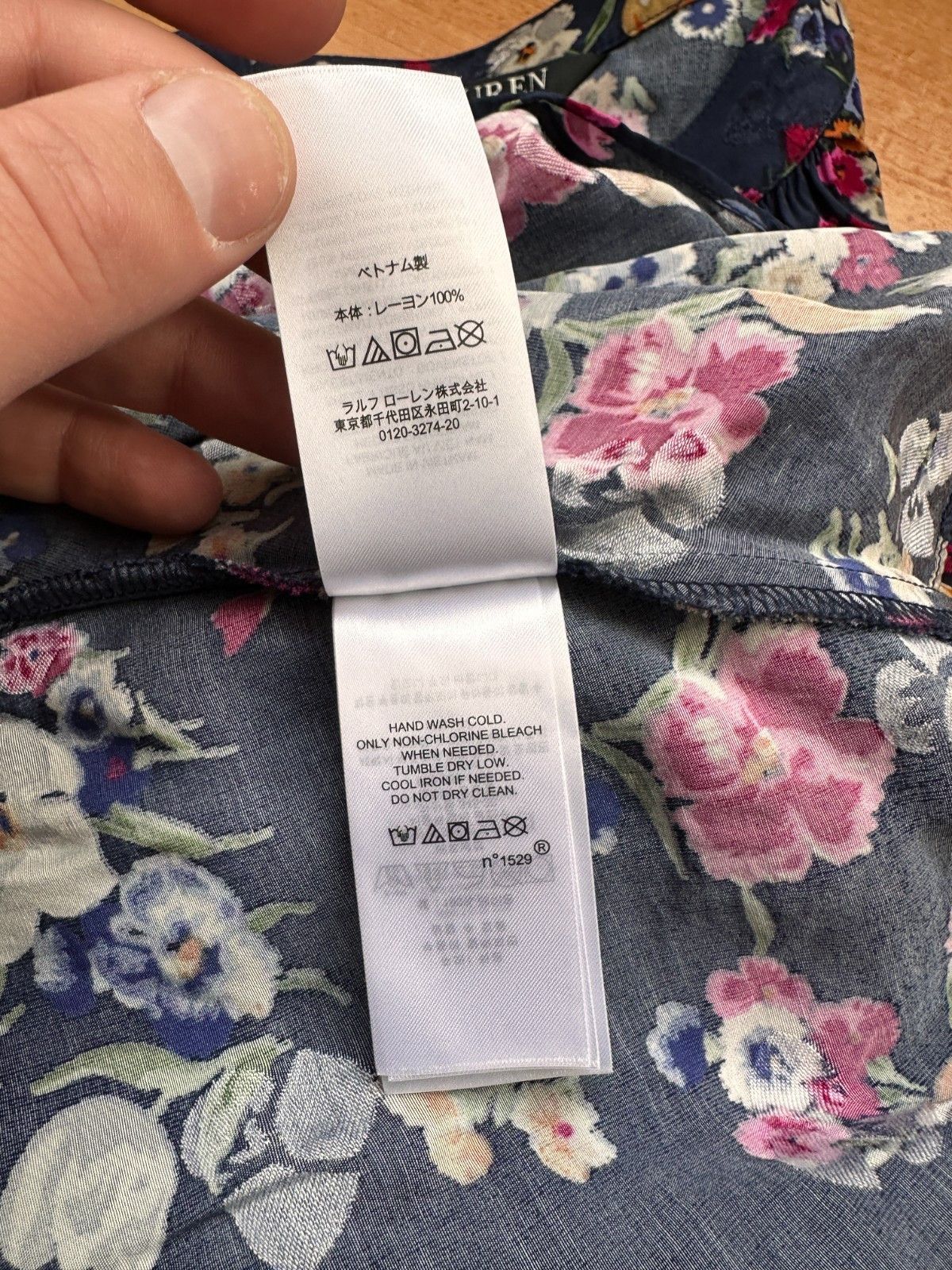 Ralph Lauren Ralph Lauren Blue Floral Dress Black Label Size 6 Size M / US 6-8 / IT 42-44 - 10 Thumbnail