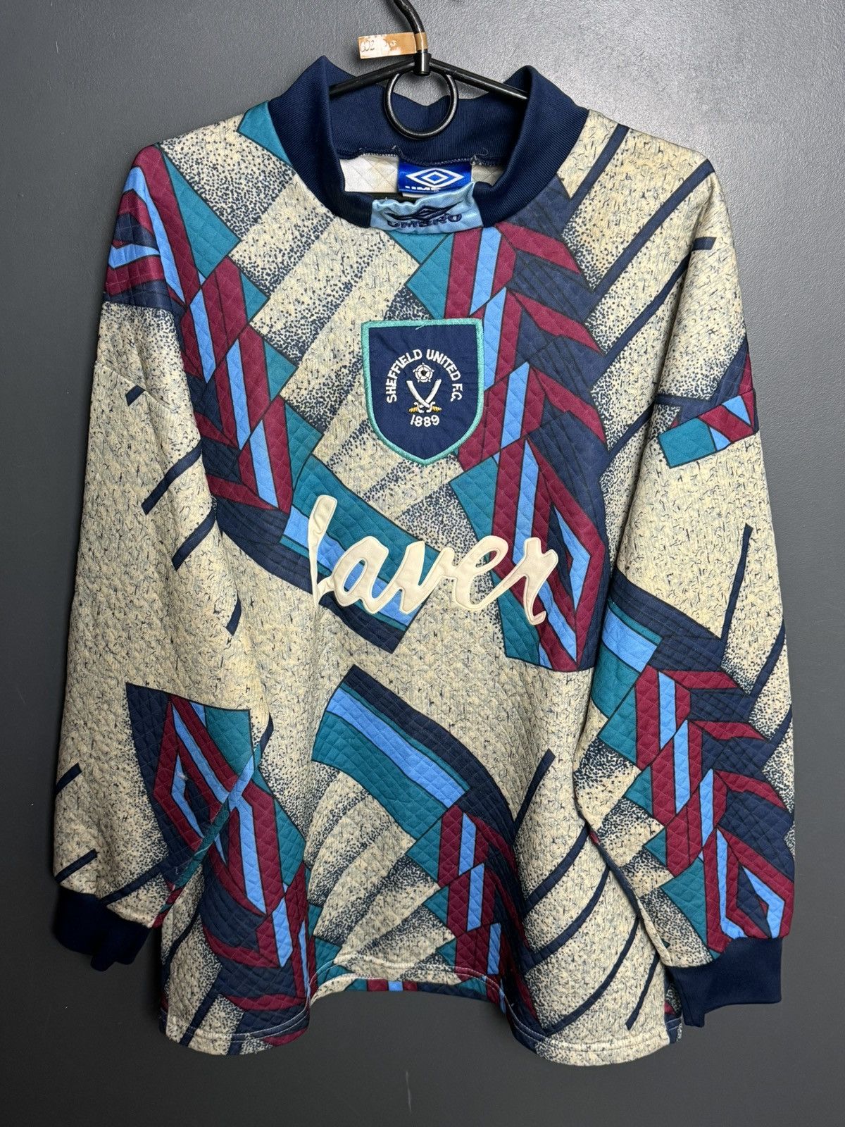 Umbro Sheffield United 93/94 Goalkeeper Football Jersey Size US M / EU 48-50 / 2 - 1 Thumbnail