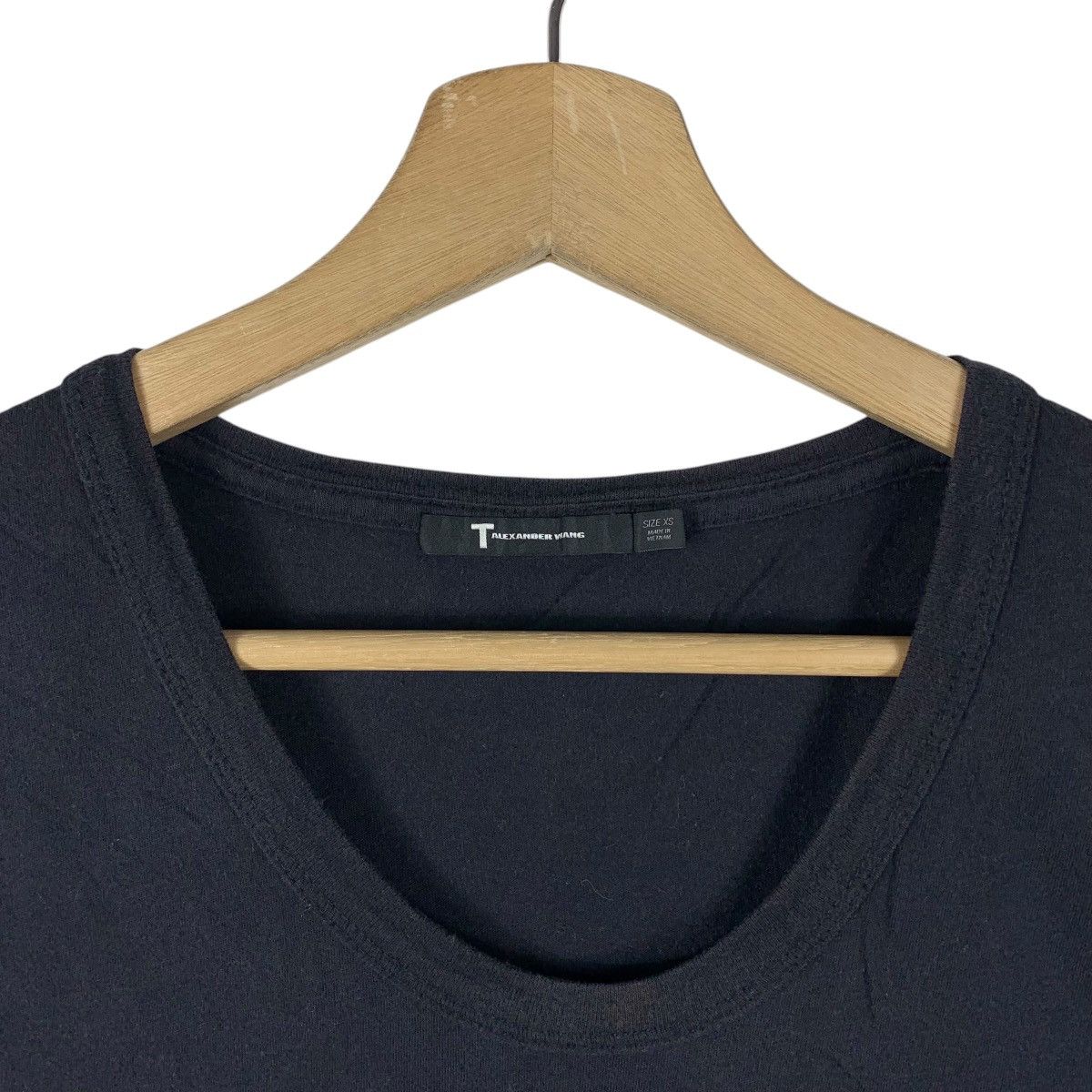 Alexander Wang × Designer ALEXANDER WANG Plain V-neck tee Size US XS / EU 42 / 0 - 5 Thumbnail