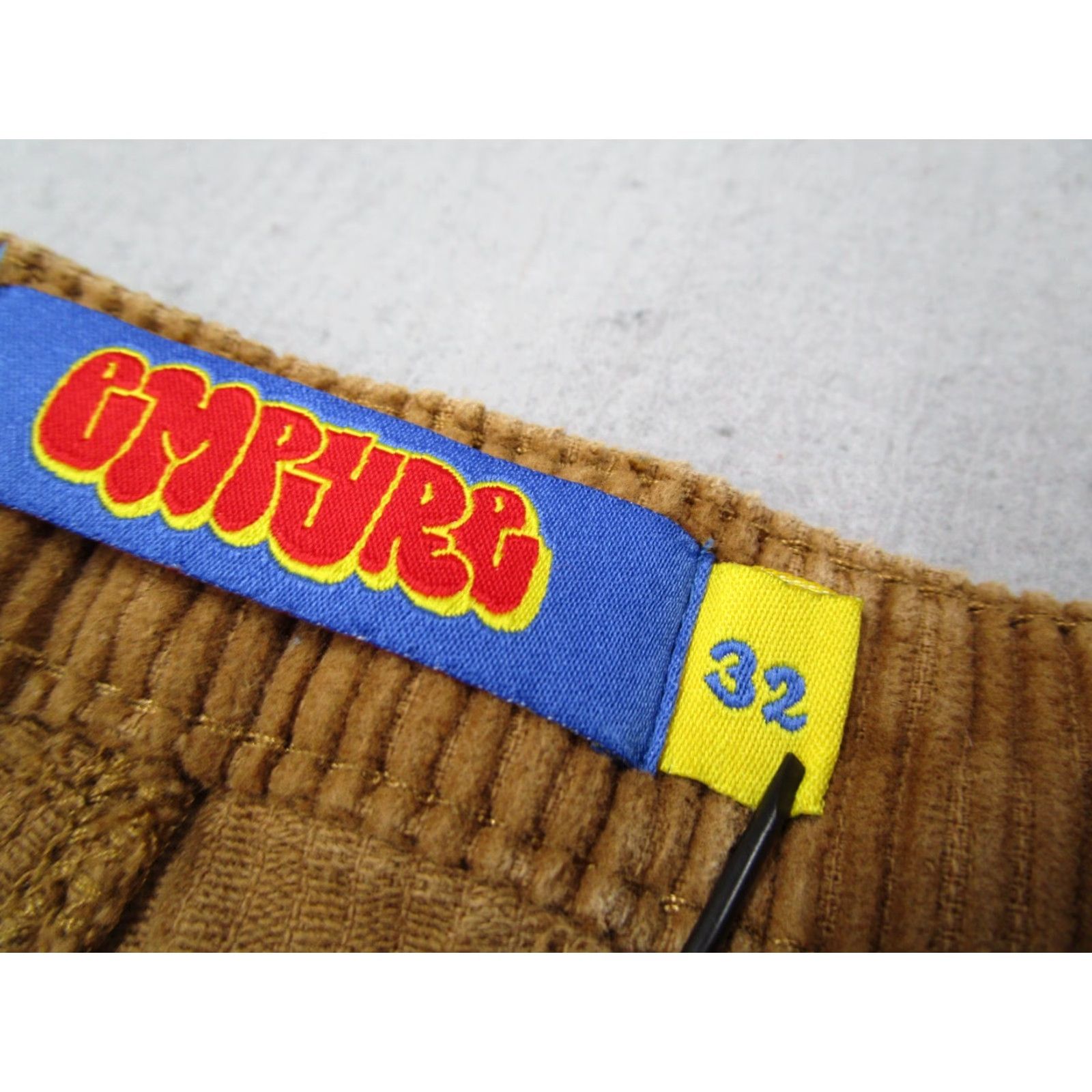 Empyre Empyre Mens Pants 32 Brown Relaxed Cargo Corduroy Streetwear 32x28 Mens Size US 32 / EU 48 - 3 Thumbnail