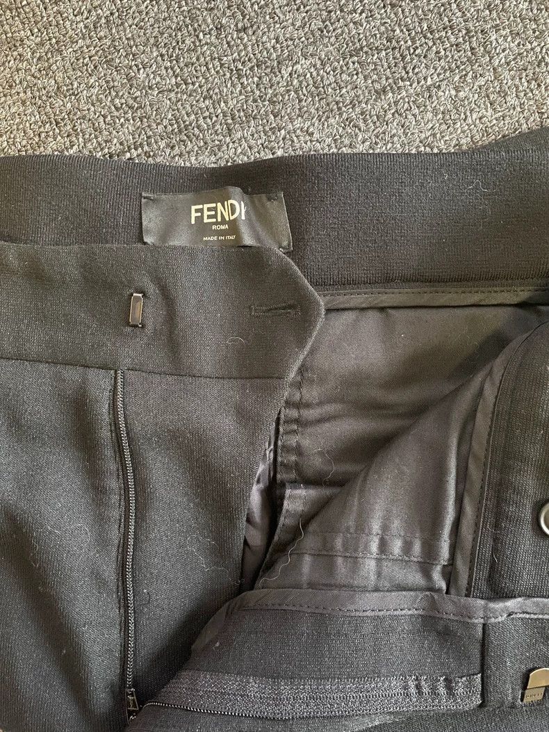 Fendi FENDI Black slacks are thick Size US 30 / EU 46 - 6 Thumbnail
