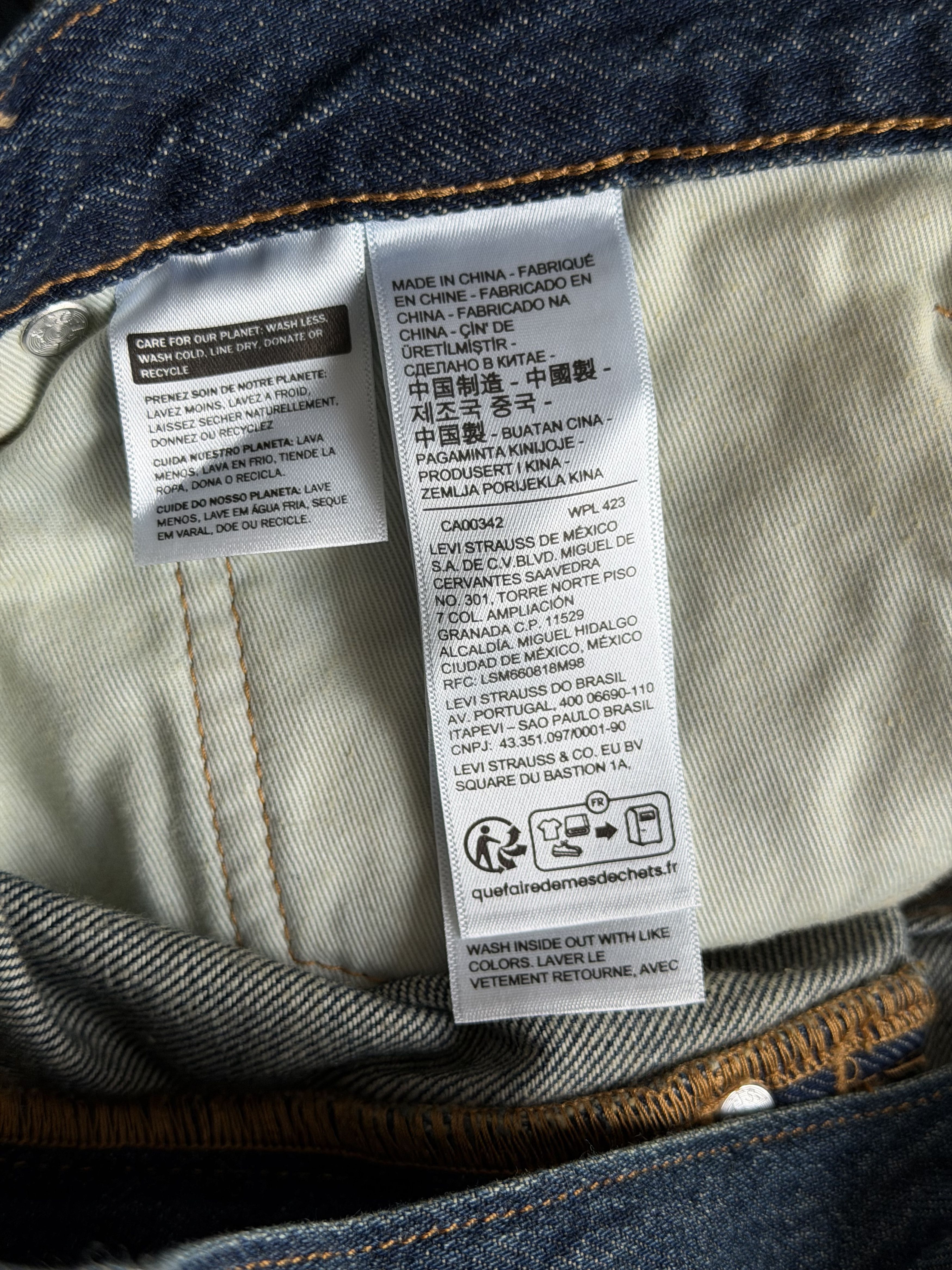 Kiko Kostadinov × Levi's Kiko Kostadinov Levi's Baggy Jeans in Indigo Blue Size US 34 / EU 50 - 9 Thumbnail