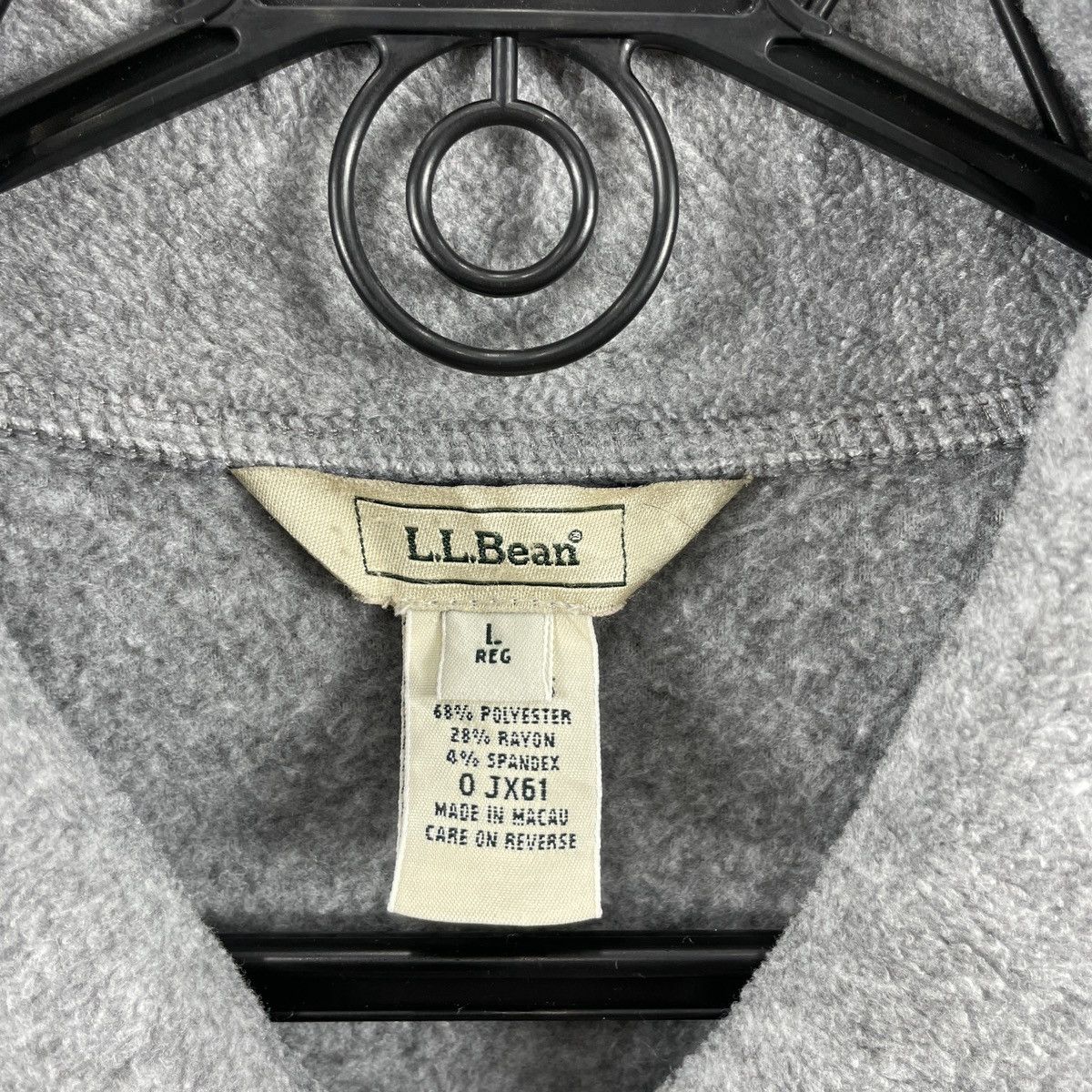 L.L. Bean × Vintage Vintage L.L Bean Fleece Button Up Size US L / EU 52-54 / 3 - 6 Thumbnail