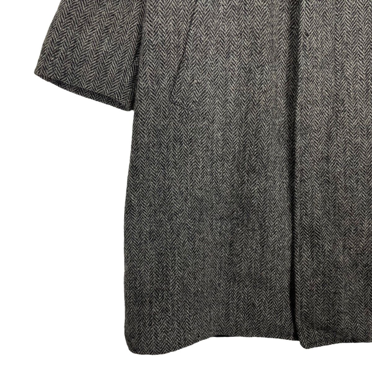 Harris Tweed × Japanese Brand 💥HARRIS TWEED HERRINGBONE LONG JACKET Size US M / EU 48-50 / 2 - 3 Thumbnail