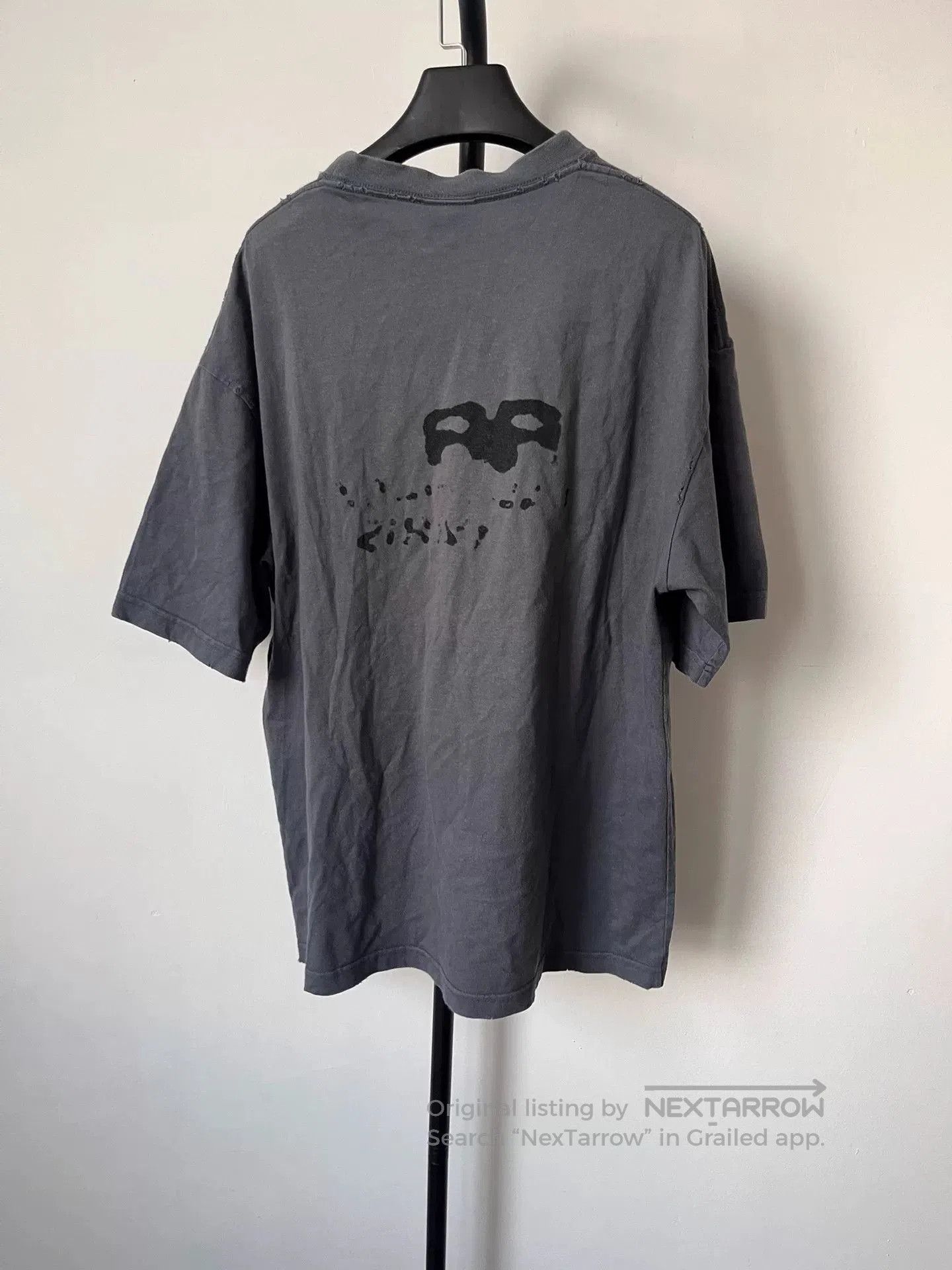 Balenciaga Balenciaga Letter Print Crewneck Short-Sleeve T-Shirt. Size US M / EU 48-50 / 2 - 2 Thumbnail