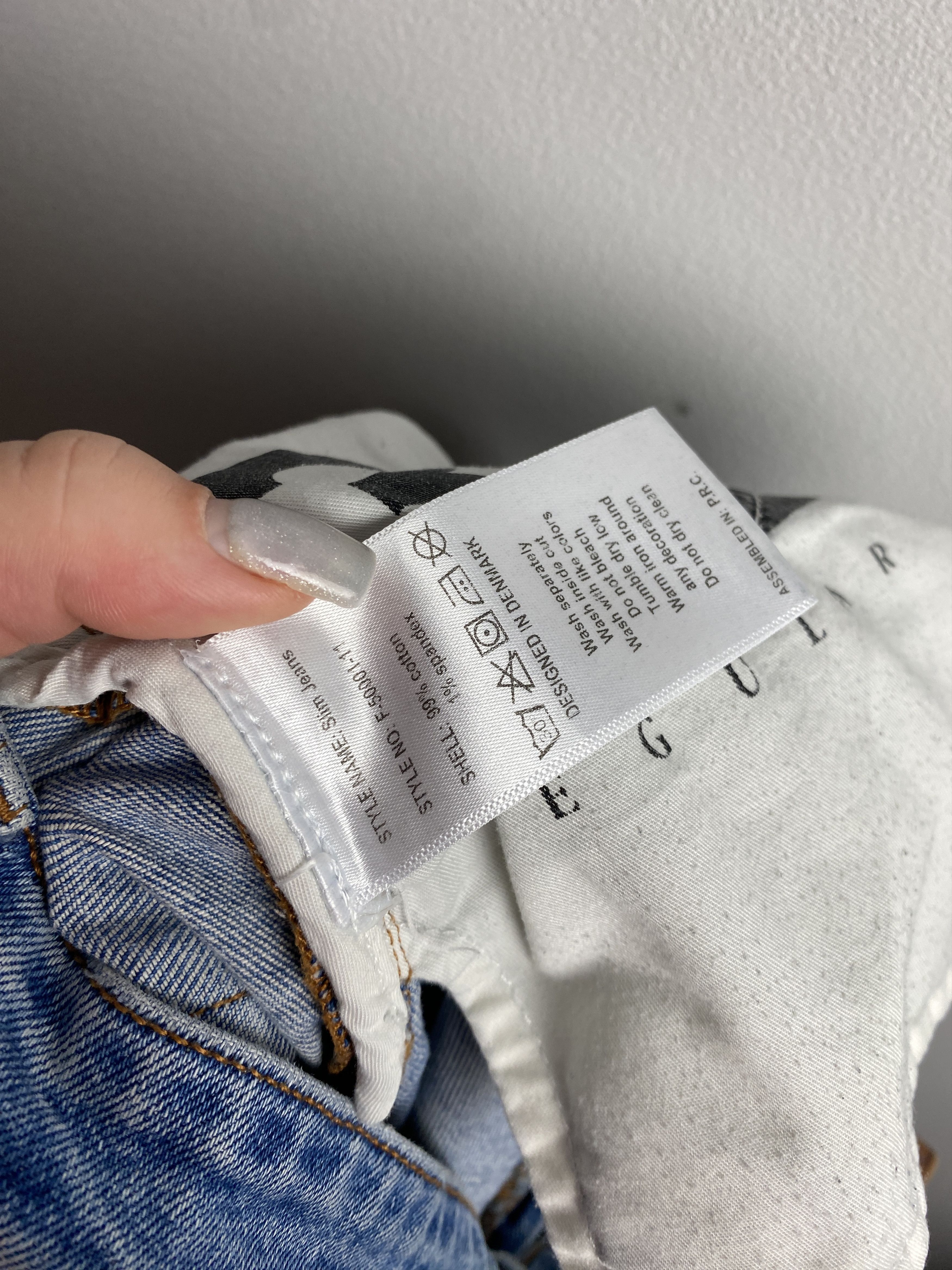 Han Kjobenhavn Han Kjobenhavn Slim jeans denim pants skate rap casual Size US 32 / EU 48 - 7 Thumbnail