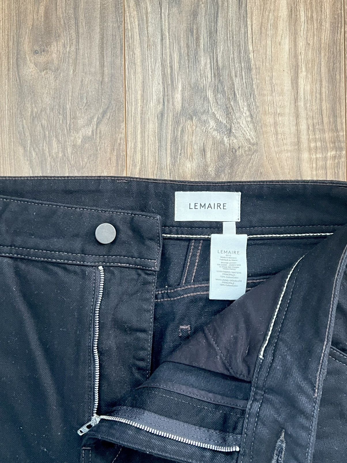 Lemaire Lemaire Twisted Workwear Jeans Size US 34 / EU 50 - 5 Thumbnail