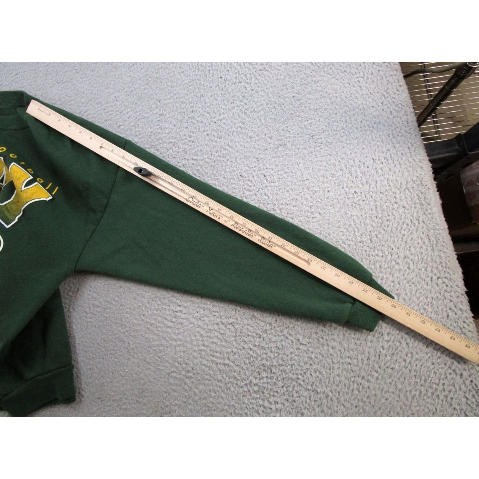 Tultex VINTAGE Green Bay Packers Sweatshirt Crew Neck Pullover L Packers Logo 90s Men Size US L / EU 52-54 / 3 - 7 Thumbnail