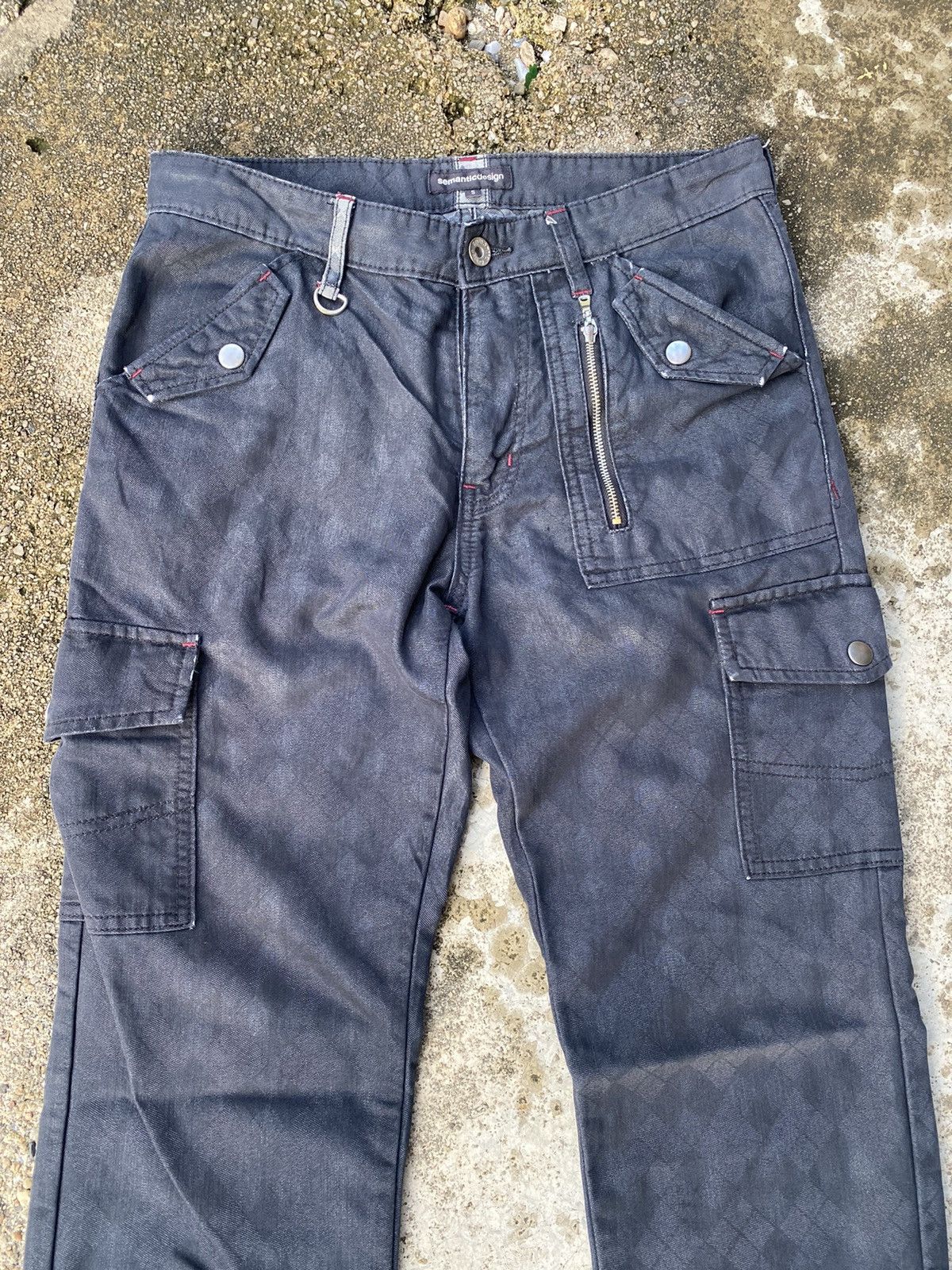 If Six Was Nine Semantic Design multipocket pants - Le Grande Bleu Style Size US 30 / EU 46 - 1 Thumbnail