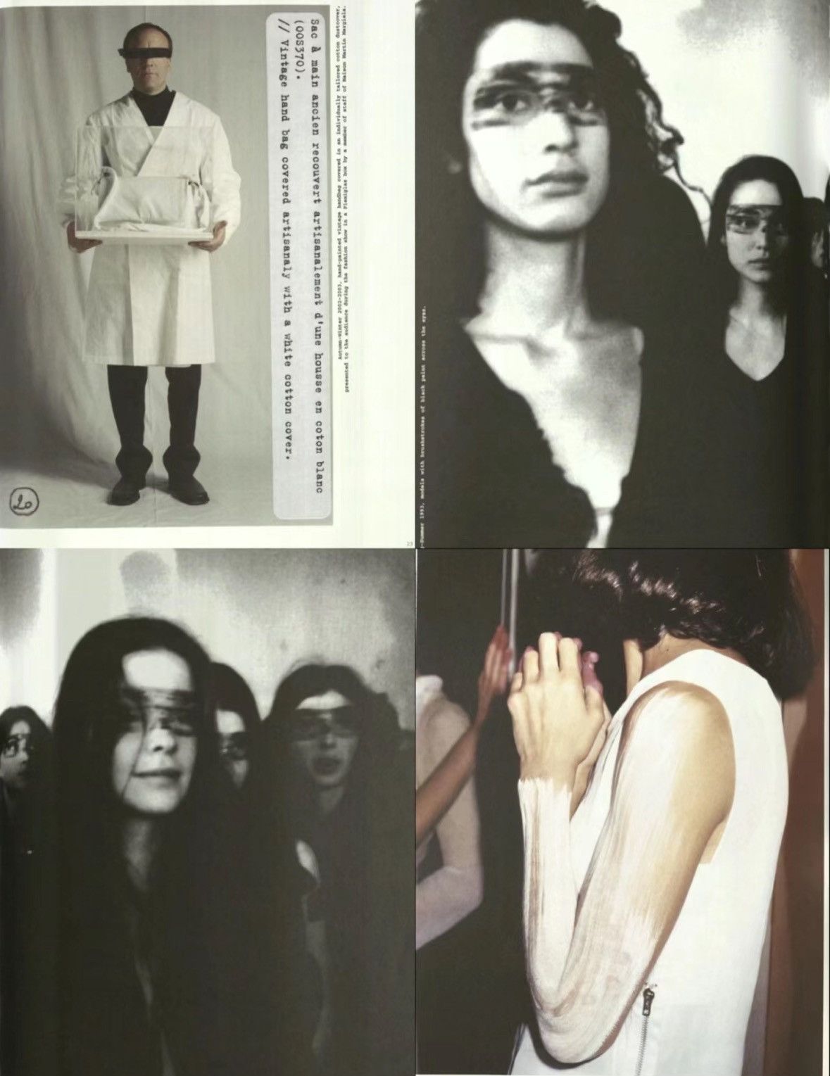 Maison Margiela Early Martin Margiela Big Size Raw Edge Fabric Tote Bag Size ONE SIZE - 17 Thumbnail