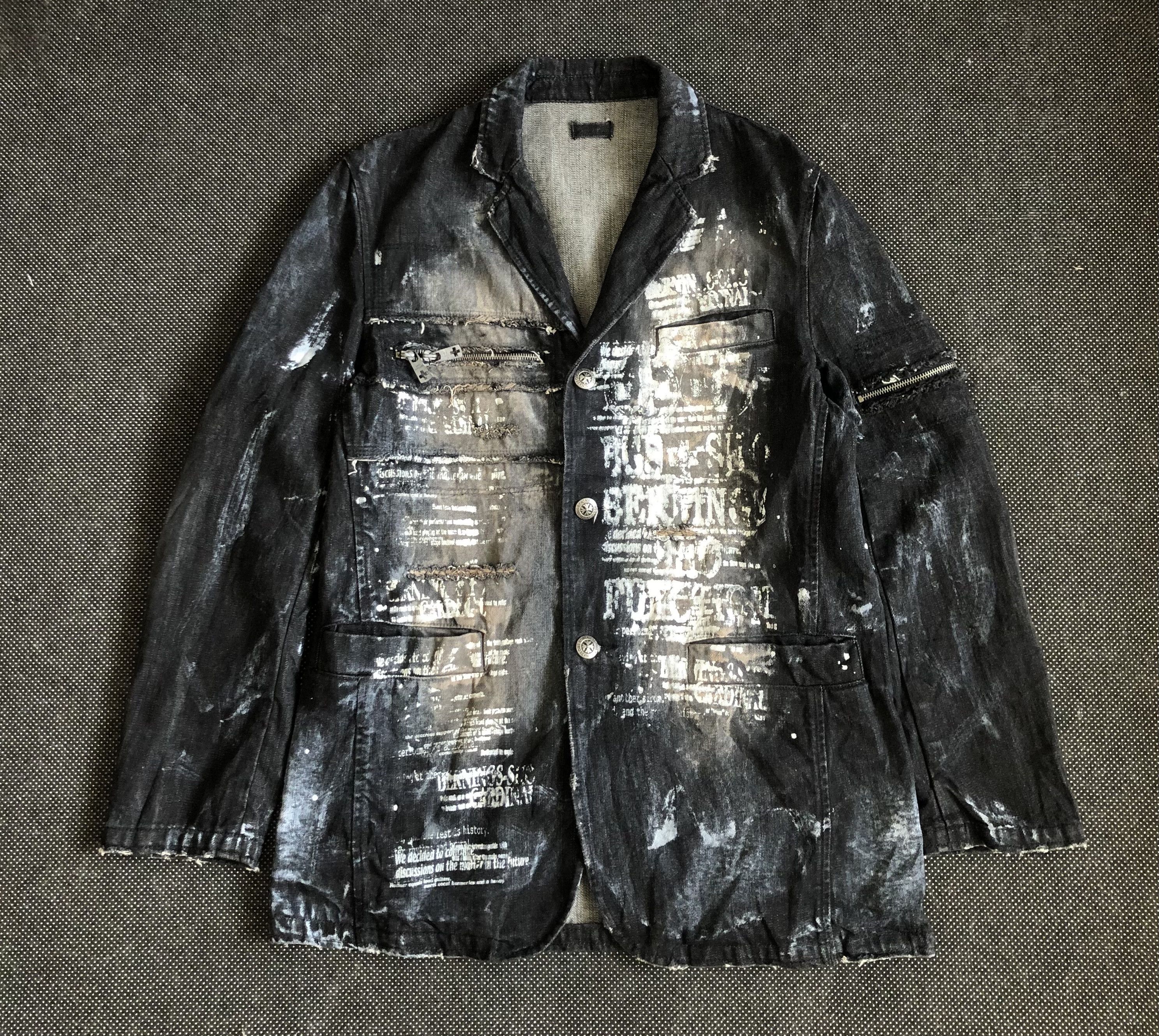 Japanese Brand × Vintage VINTAGE JAPAN’S BERNINGS SHO DENIM CHORE JACKET Size US M / EU 48-50 / 2 - 1 Thumbnail