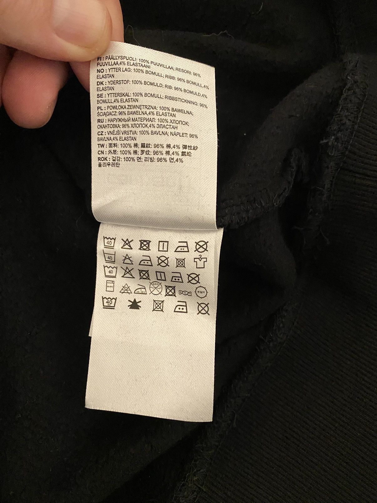 Carhartt Wip Carhartt WIP Pocket Sweatshirt XL Black Size US XL / EU 56 / 4 - 10 Thumbnail