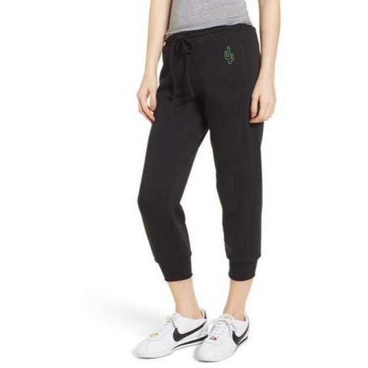 Other Sub Urban Riot Cactus Cambridge Crop Sweats Size 26" / US 2 / IT 38 - 2 Thumbnail