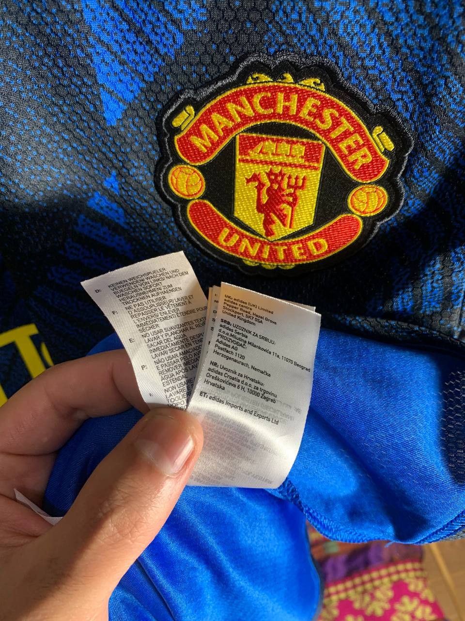 Adidas Vintage Adidas FC Manchester United England Soccer Jersey Size US XS / EU 42 / 0 - 6 Thumbnail