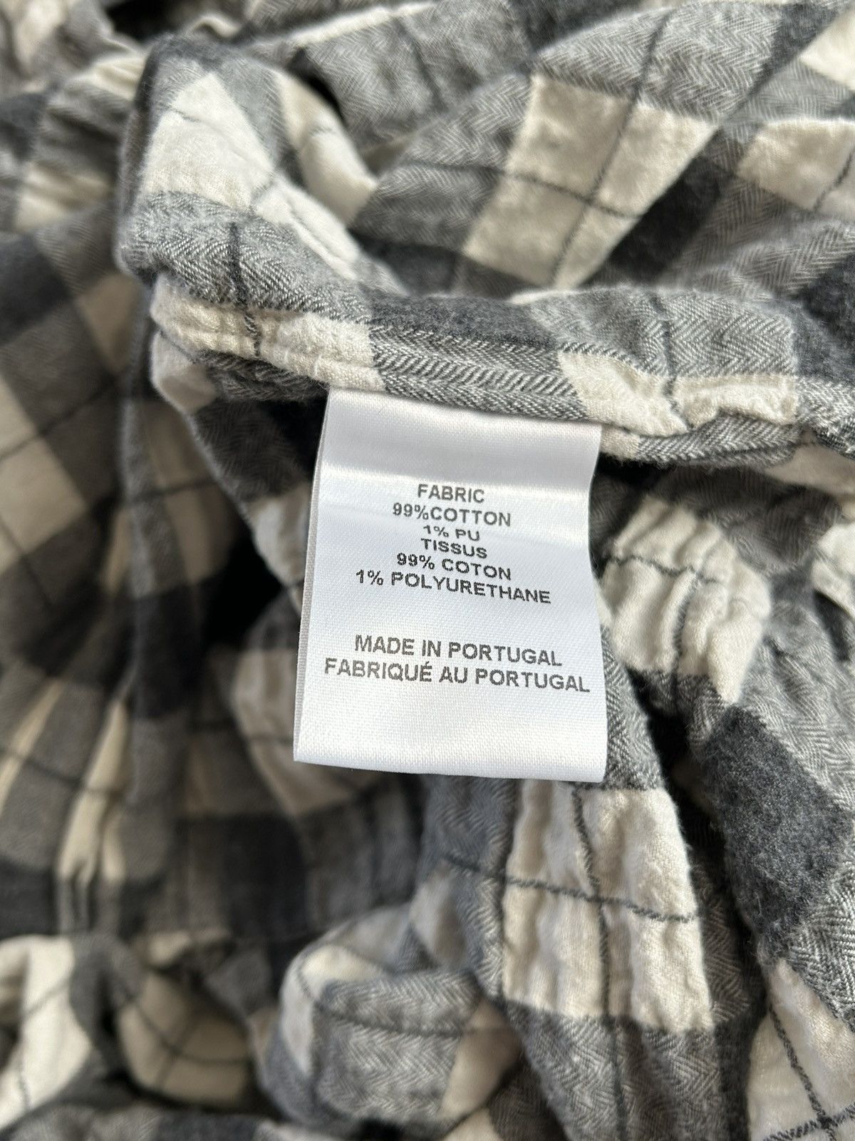 Officine Generale Officine Générale grey flannel shirt Size US L / EU 52-54 / 3 - 5 Thumbnail