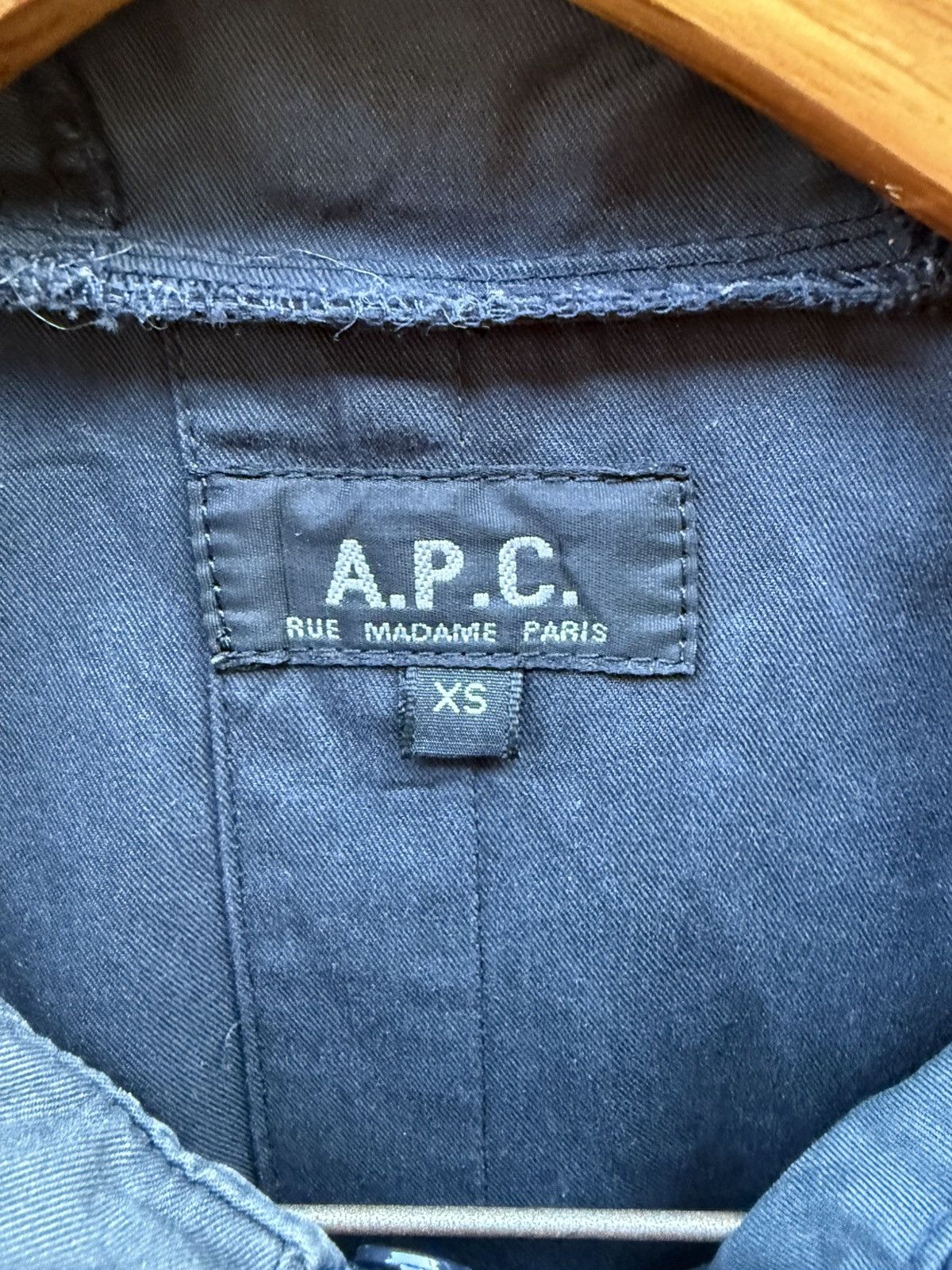 A.P.C. APC Rue Madame Paris Fishtail Parka Hoodie Jacket Size US XS / EU 42 / 0 - 5 Thumbnail