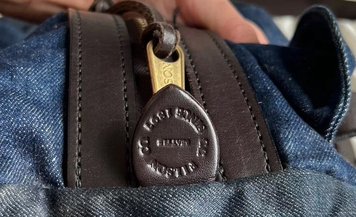 Filson × Levi's × Levi's Made & Crafted Levis x Filson USA Weekender Bag Denim/Leather Small Duffle Size ONE SIZE - 6 Thumbnail