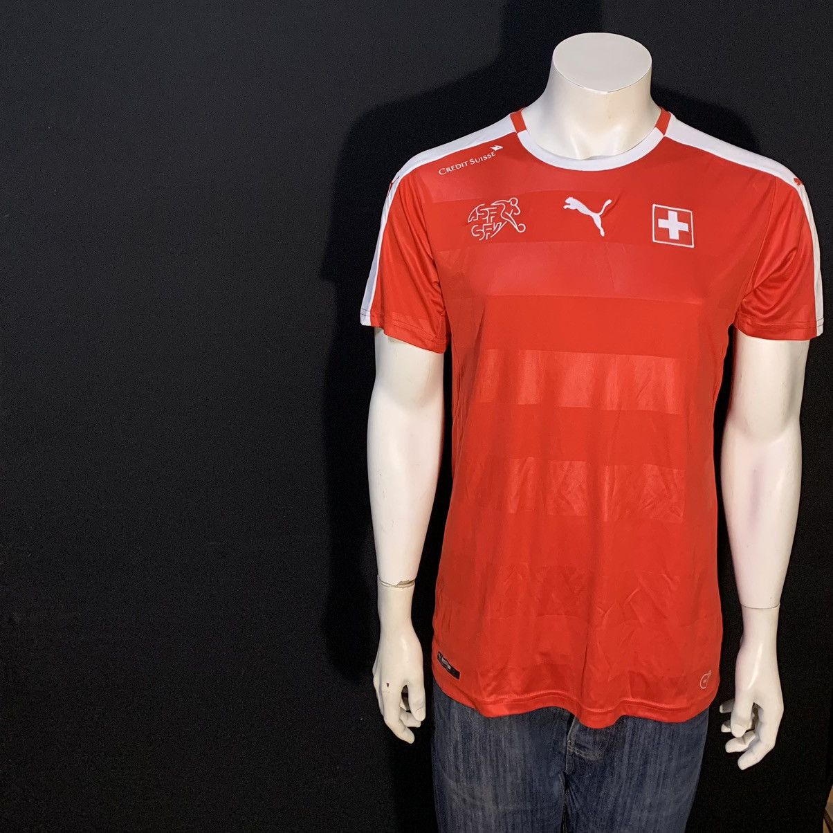 Puma 2016/17 Home Swiss Football Jersey Size US M / EU 48-50 / 2 - 1 Thumbnail