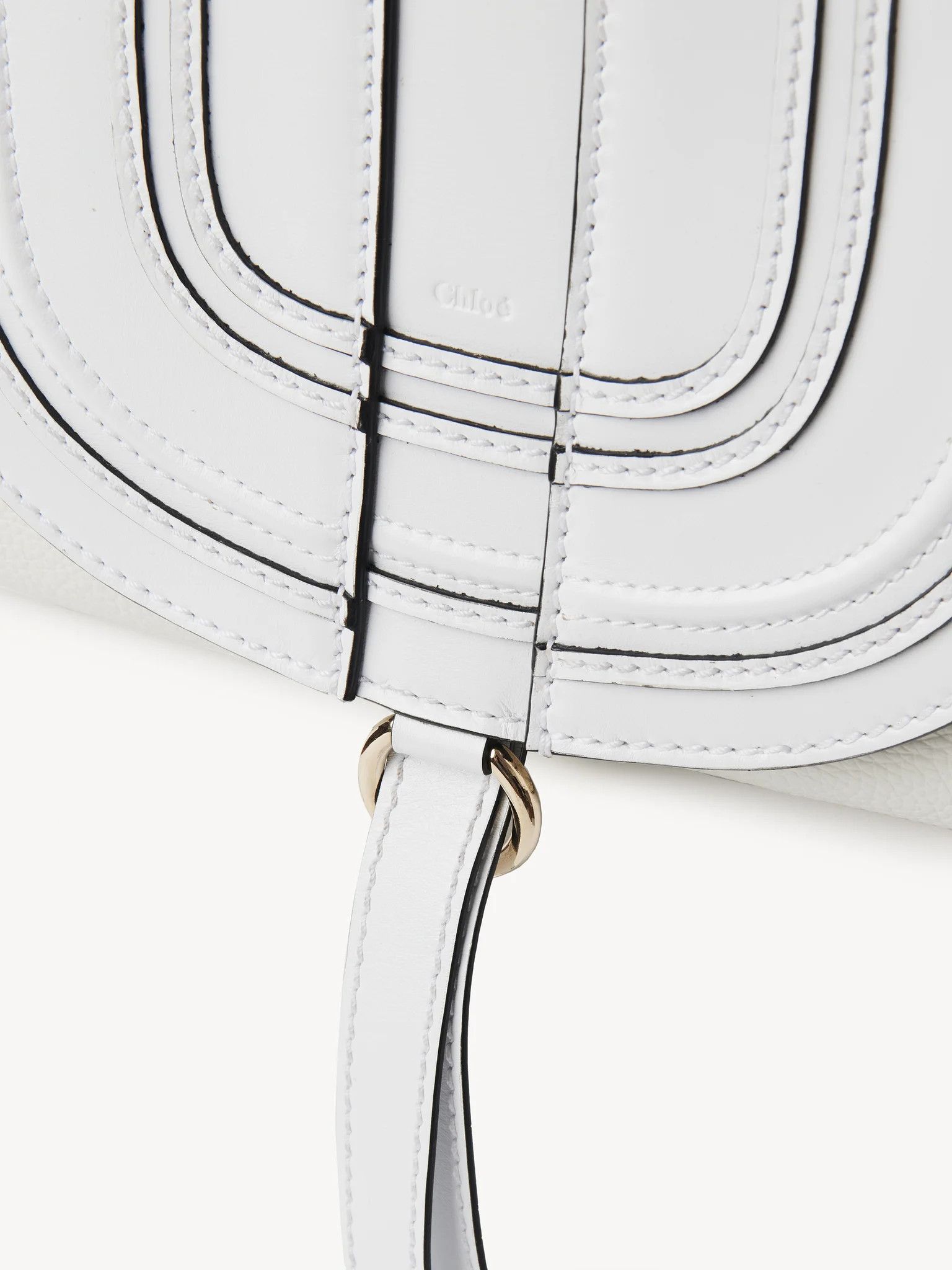 Chloe o1loc1c1024 Marcie Small Clutch in Misty Ivory Size ONE SIZE - 4 Thumbnail