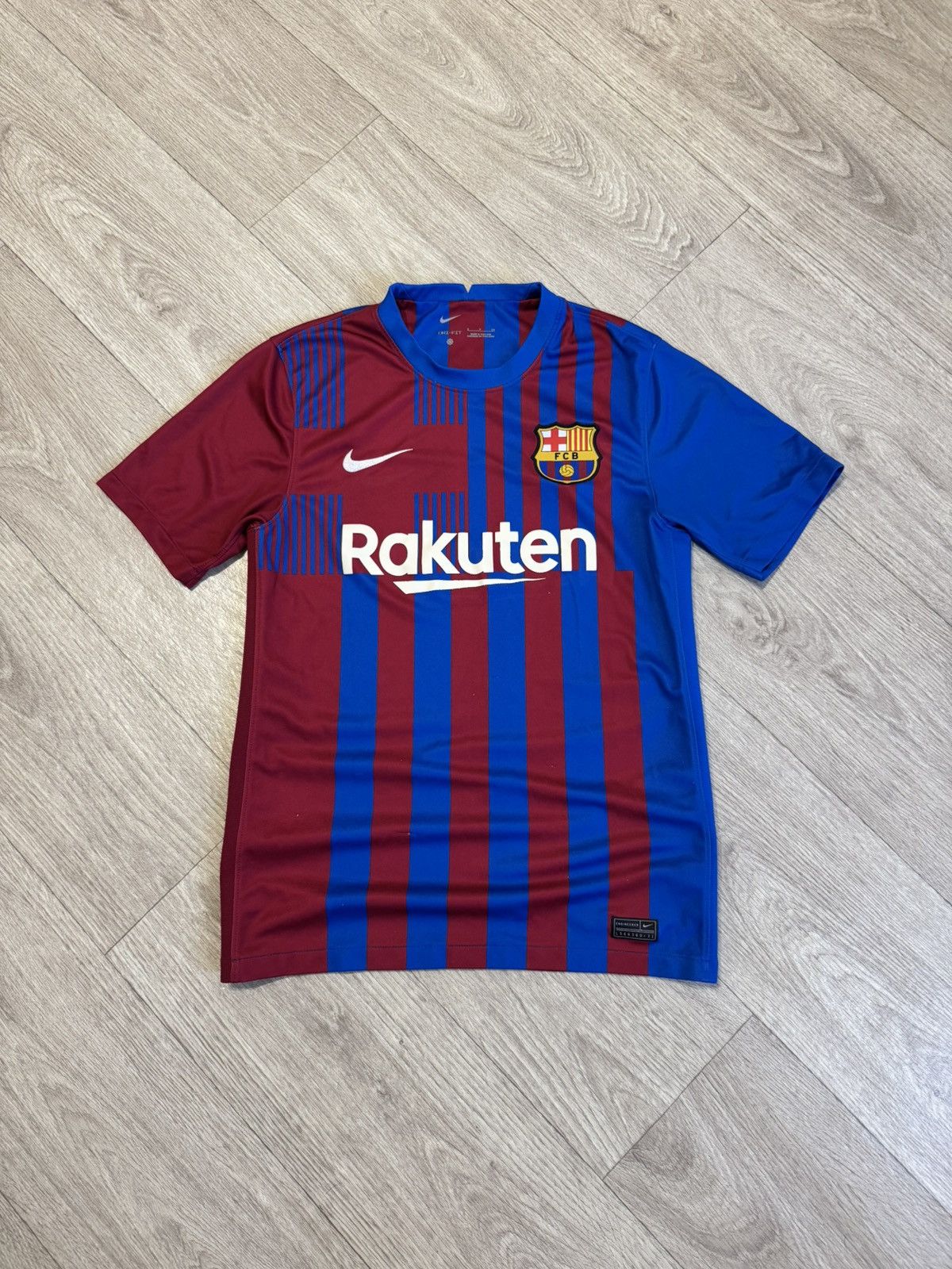 Nike 🔷Nike Barcelona 2021/22 Soccer jersey🔷 Size US S / EU 44-46 / 1 - 1 Thumbnail