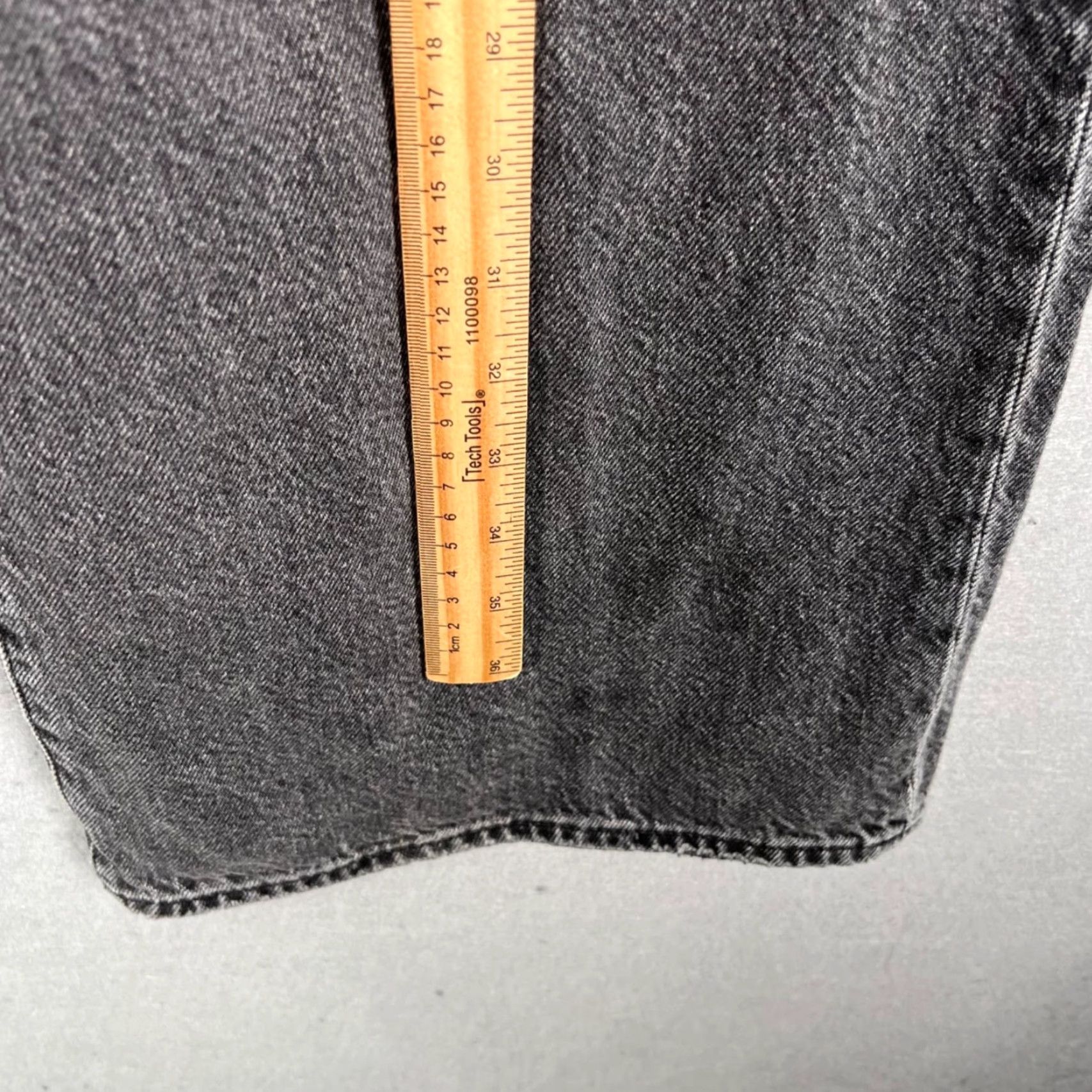 Madewell Madewell Womens Size 24 Superwide Leg Gray Denim Jeans Shirt? Size 42" / US 20 - 7 Thumbnail