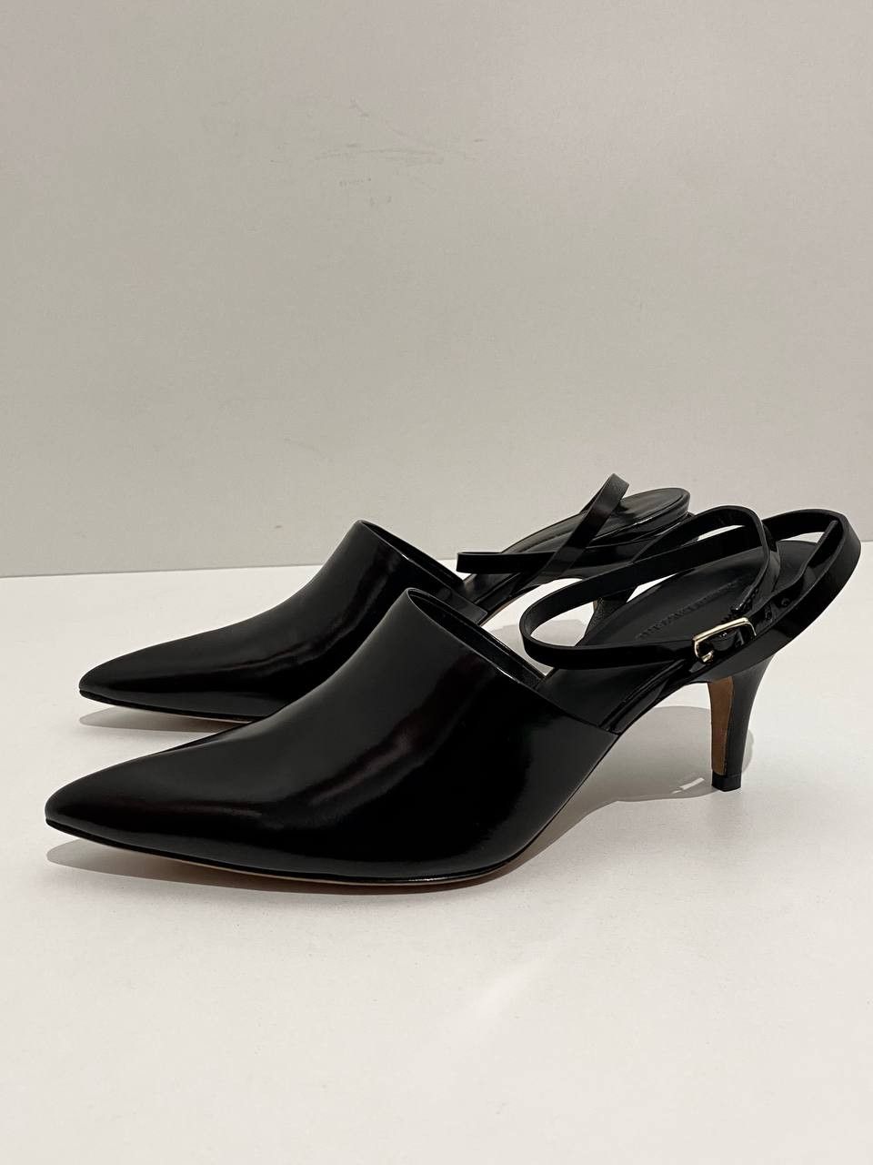 Alexander Wang Alexander Wang Lovisa Patent Leather Sling Back Pump Heels Size US 9 / IT 39 - 2 Thumbnail