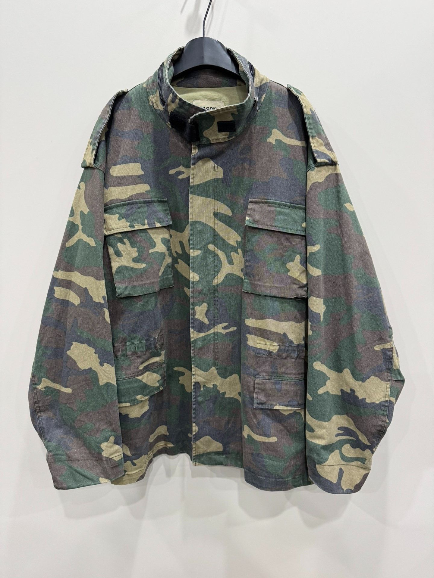 Yeezy Yeezy Season 4 Camo Denim Jacket Size US M / EU 48-50 / 2 - 1 Thumbnail
