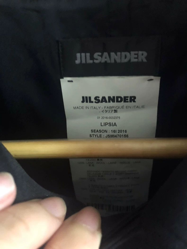 Jil Sander Jil Sander wool deconstructed coat jacket Size L / US 10 / IT 46 - 6 Thumbnail
