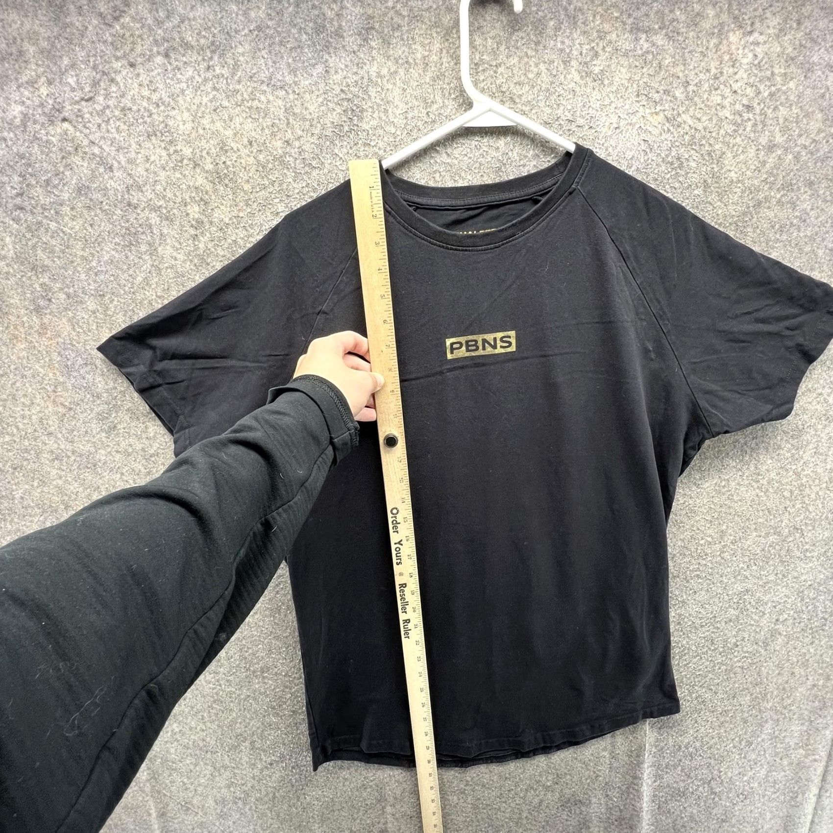 Vintage Alphalete Shirt Mens Large Black PBNS Performance Short Sleeve Athletic Tee Size US L / EU 52-54 / 3 - 4 Thumbnail