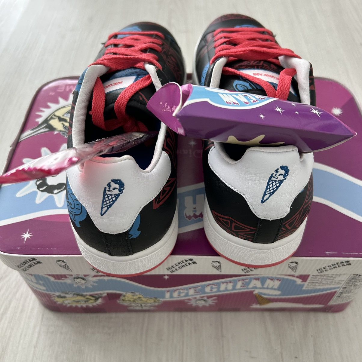 Icecream × Reebok VERY RARE OG REEBOK X BBC/ICE CREAM BOUTIQUE SNEAKER Size US 8.5 / EU 41-42 - 4 Thumbnail