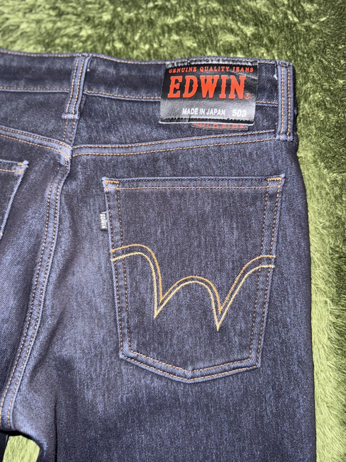 Edwin [W31] EDWIN 503 WILD FIRE Made in Japan denim Pants Size US 31 - 11 Thumbnail