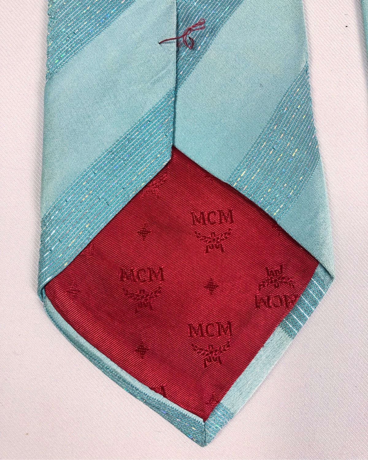 MCM Rare Vintage MCM Silk Tie Size ONE SIZE - 6 Thumbnail