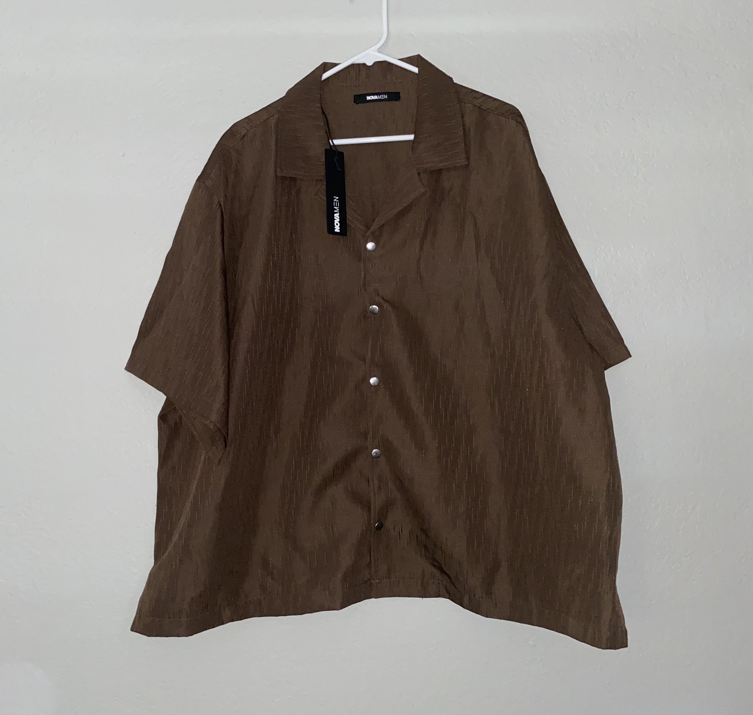 Target Basics NovaMen Nova Men Arion textured s/s Button shirt XXXL 3XL us Size US XXL / EU 58 / 5 - 1 Thumbnail