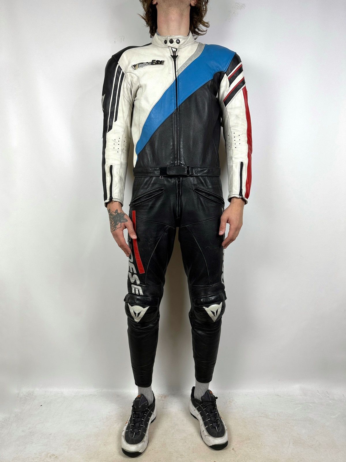 Dainese Vintage Dainese Professional Leather Superbike Moto Suit Size US M / EU 48-50 / 2 - 1 Thumbnail