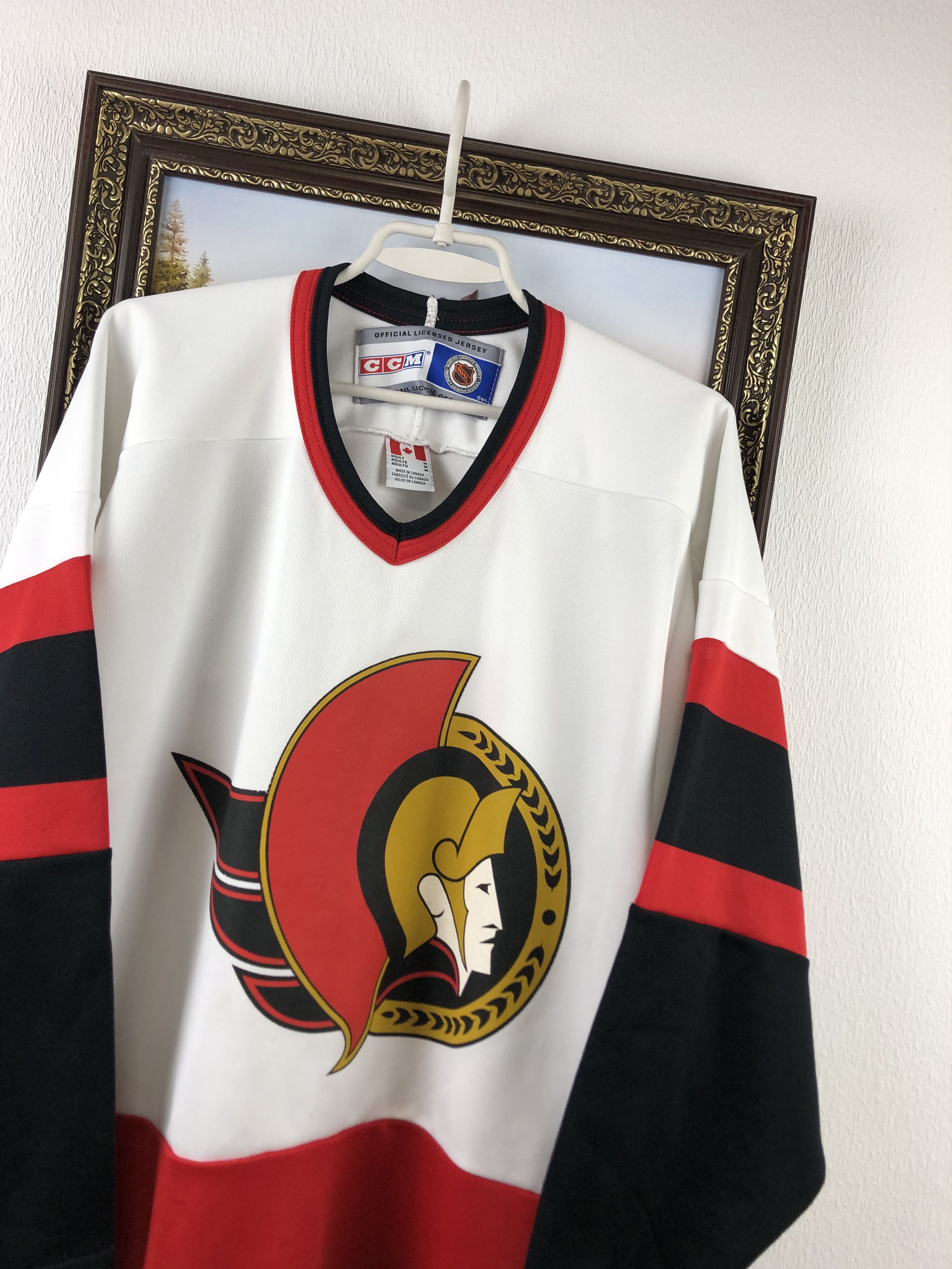 Ccm Vintage 90's Ottawa Senators CCM Jersey NHL Hockey Size US M / EU 48-50 / 2 - 4 Thumbnail