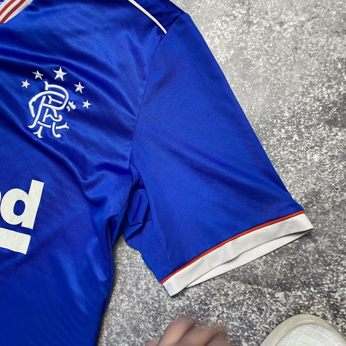 Castore × Vintage Men’s Castore FC Rangers Team soccer Rare jersey Size US L / EU 52-54 / 3 - 8 Thumbnail