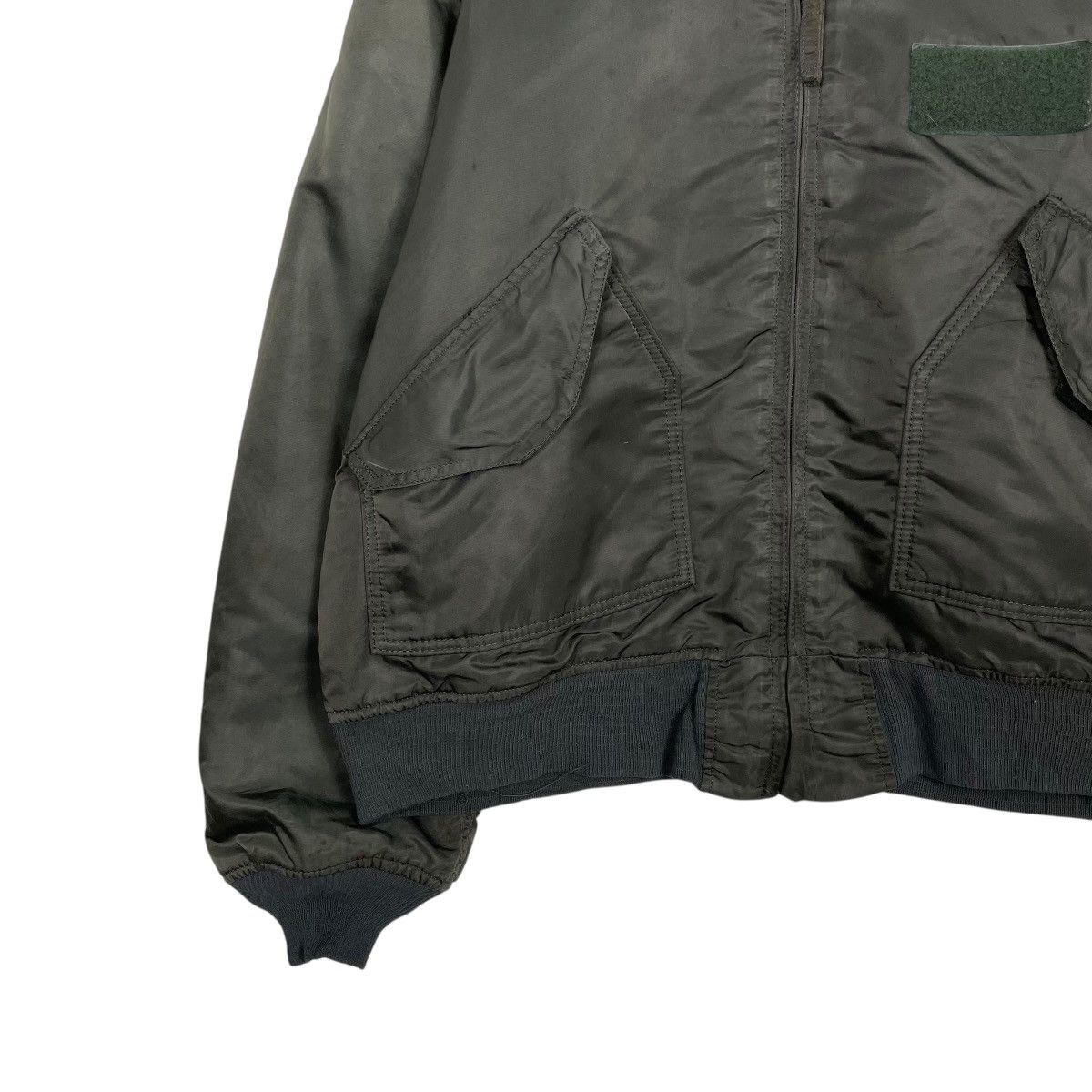 Alpha Industries Vintage Alpha Industries USAF CWU-45 Bomber Jacket Size US XL / EU 56 / 4 - 3 Thumbnail