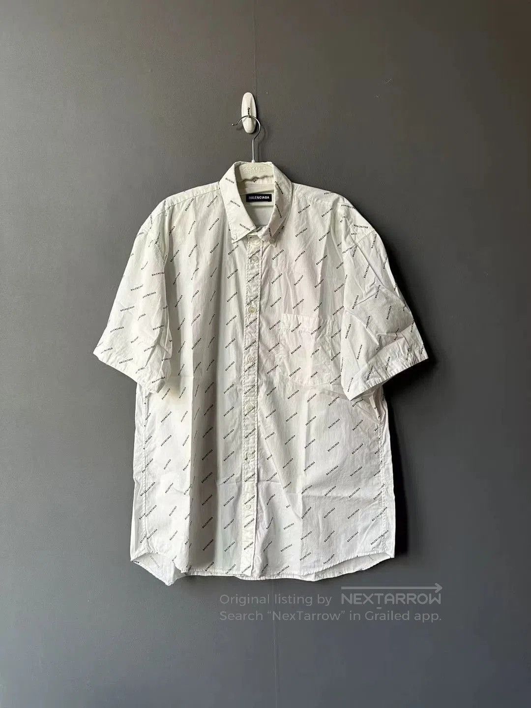 Balenciaga Balenciaga Short Sleeve Shirt. Size US M / EU 48-50 / 2 - 1 Thumbnail
