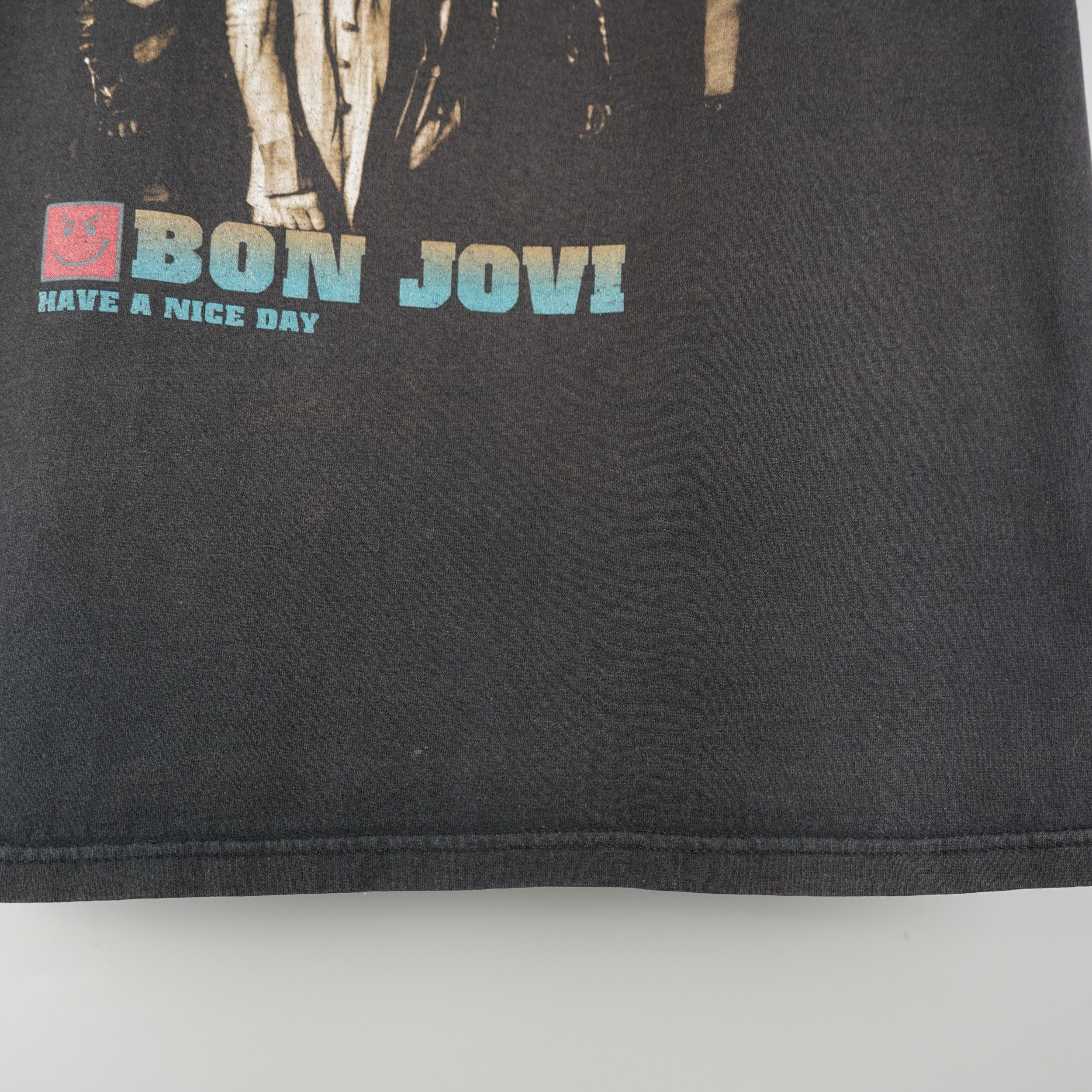 Band Tees × Vintage Vintage 2006 Bon Jovi Europe Tour T-Shirt Size US M / EU 48-50 / 2 - 3 Thumbnail