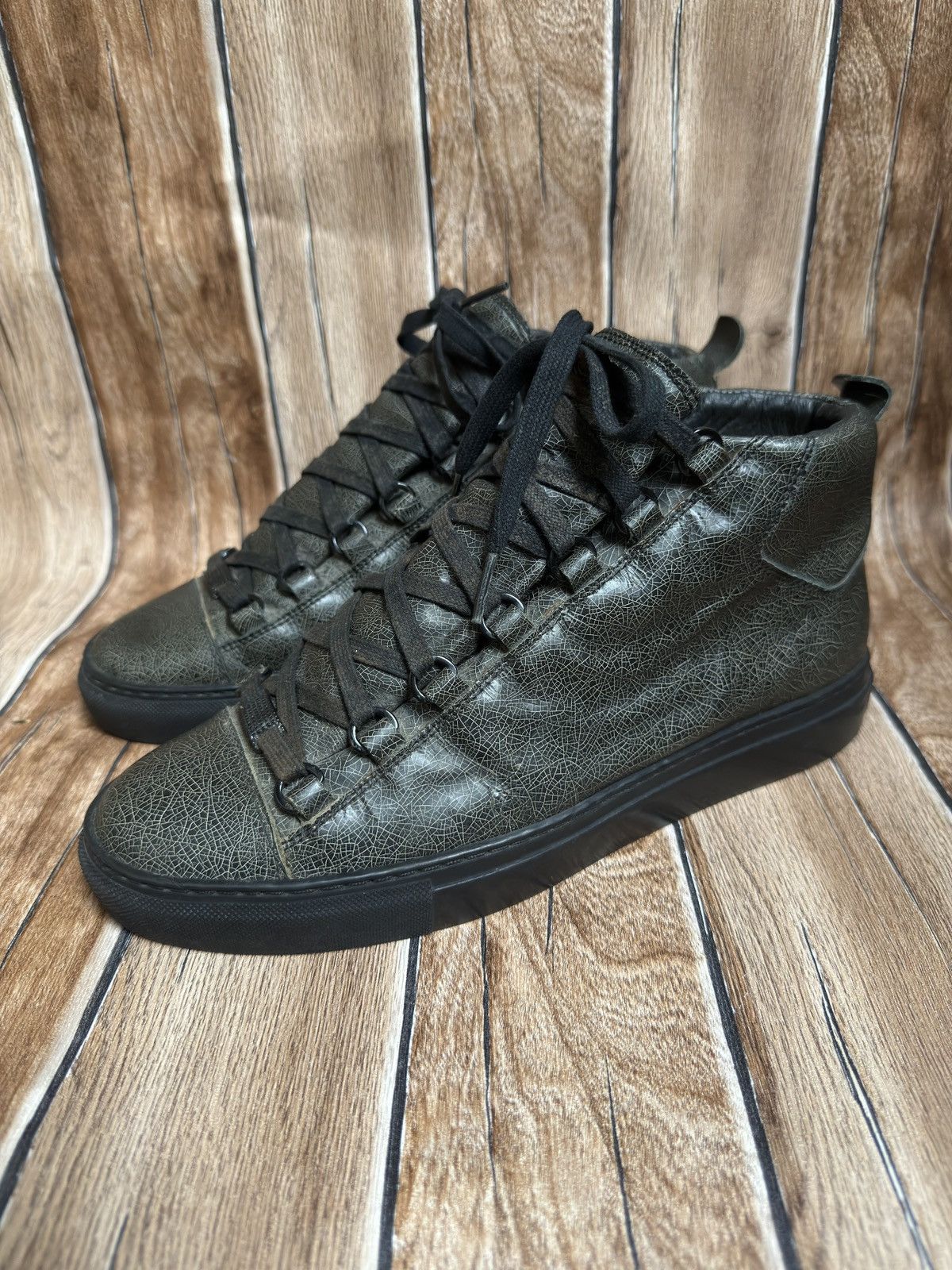 Balenciaga 🔋🟢 cracken arena trainers Size US 7.5 / EU 40-41 - 2 Thumbnail