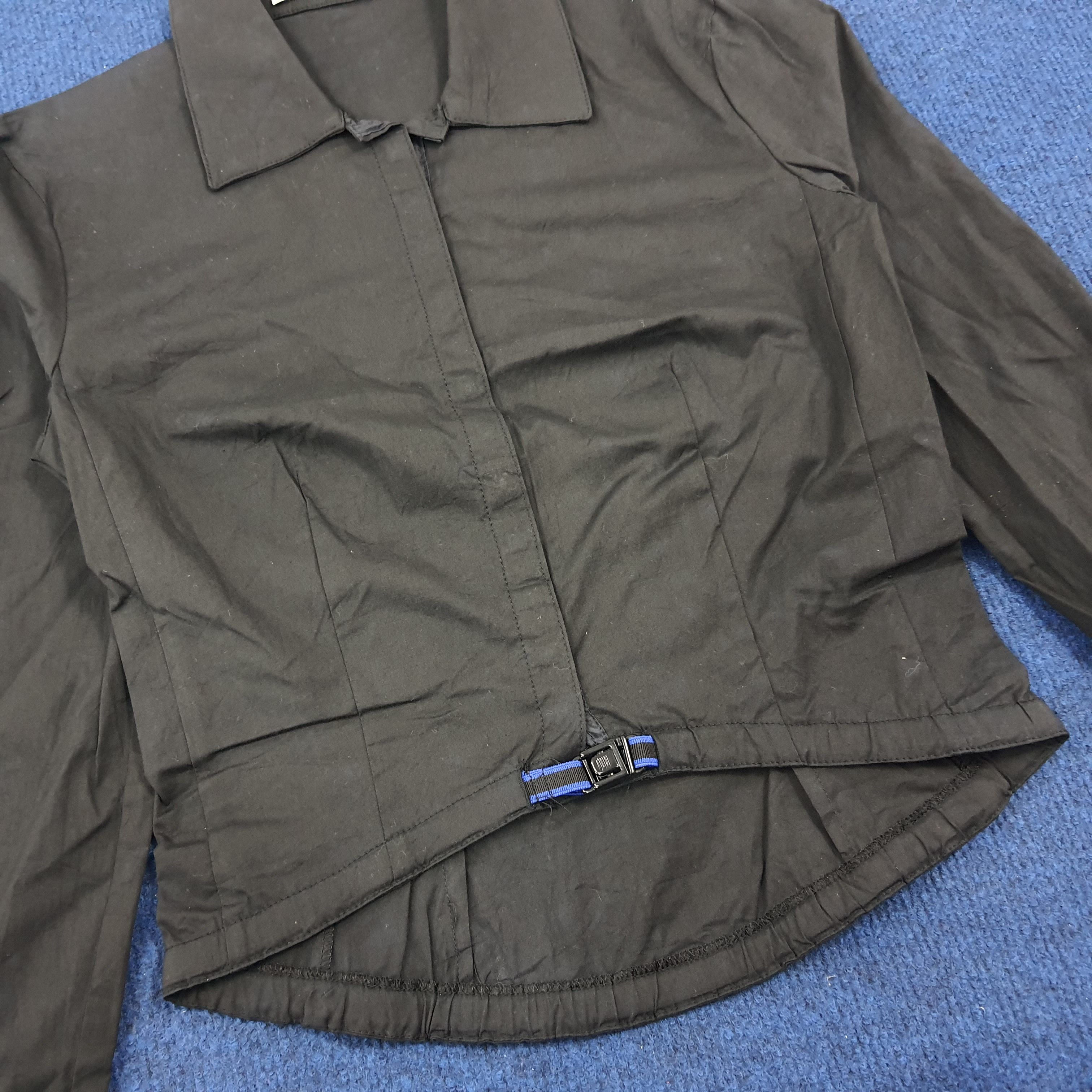 Designer × Miu Miu × Vintage Vintage Miu Miu by Prada Designer Crop Top Button Up Shirt Size XXS / US 00 / IT 34 - 2 Thumbnail