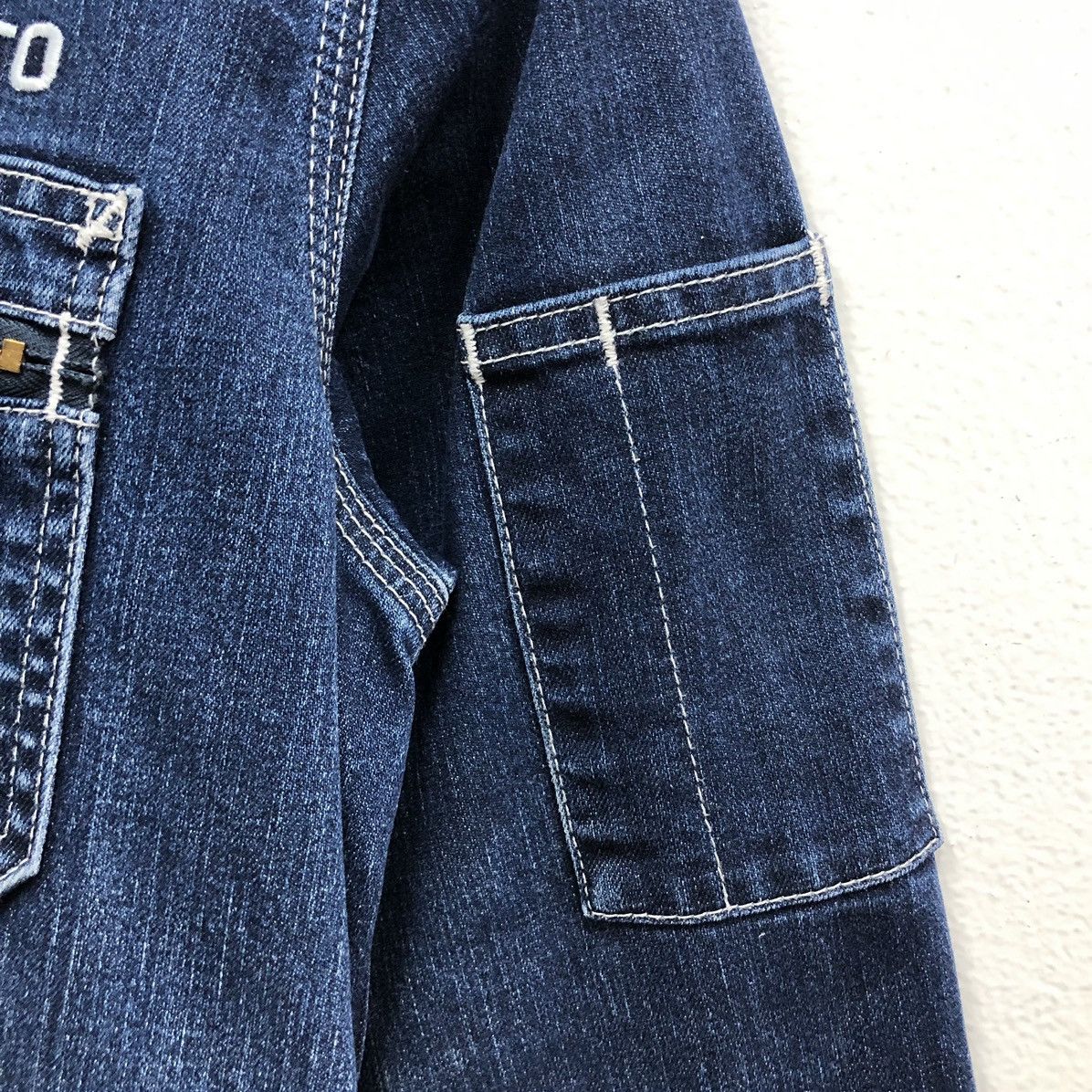Lee Vintage 90s Lee Denim Workwear Union Made Jeans Women Jacket Size M / US 6-8 / IT 42-44 - 5 Thumbnail