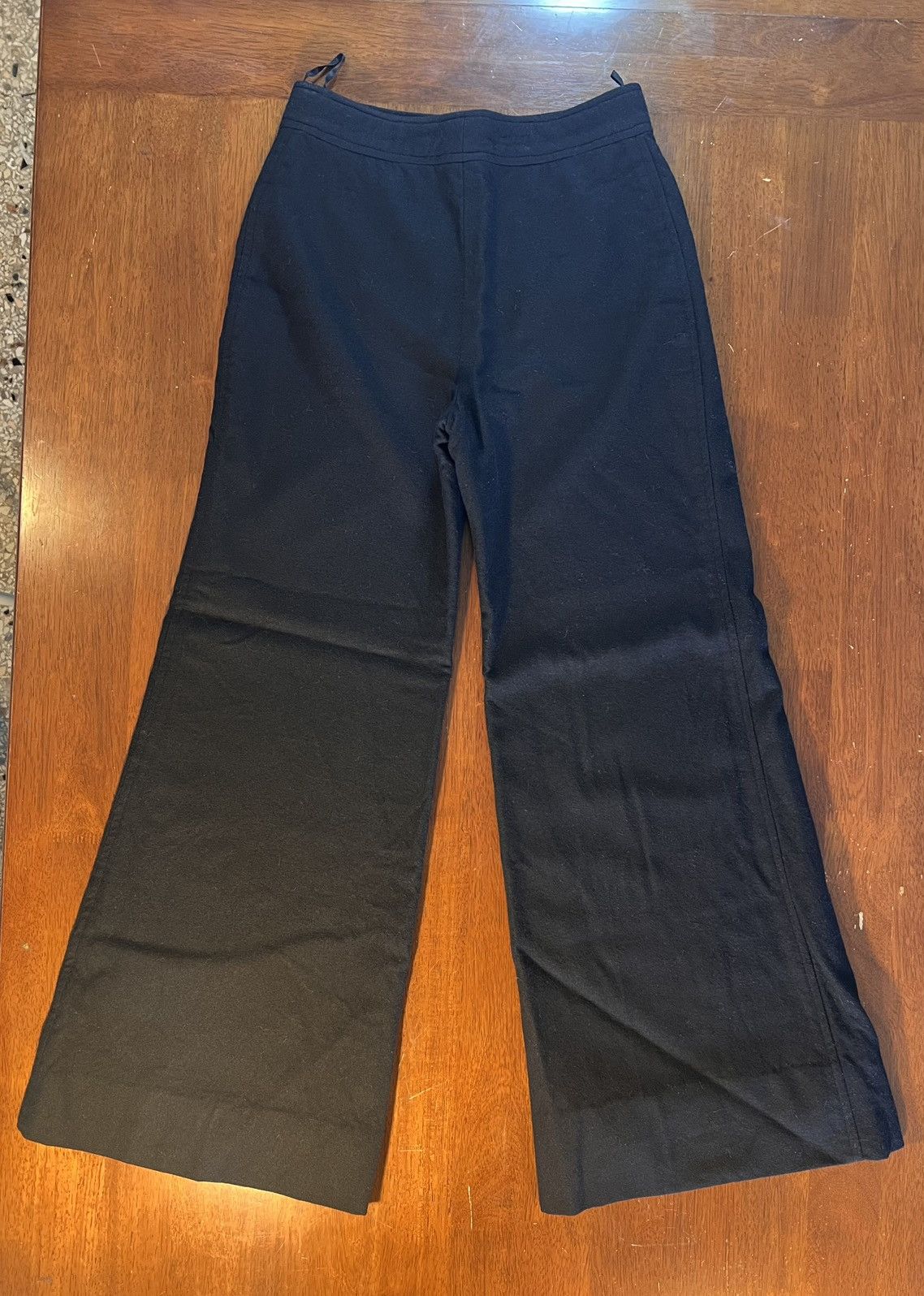 Courreges Courrèges black pants Size 26" / US 2 / IT 38 - 2 Thumbnail