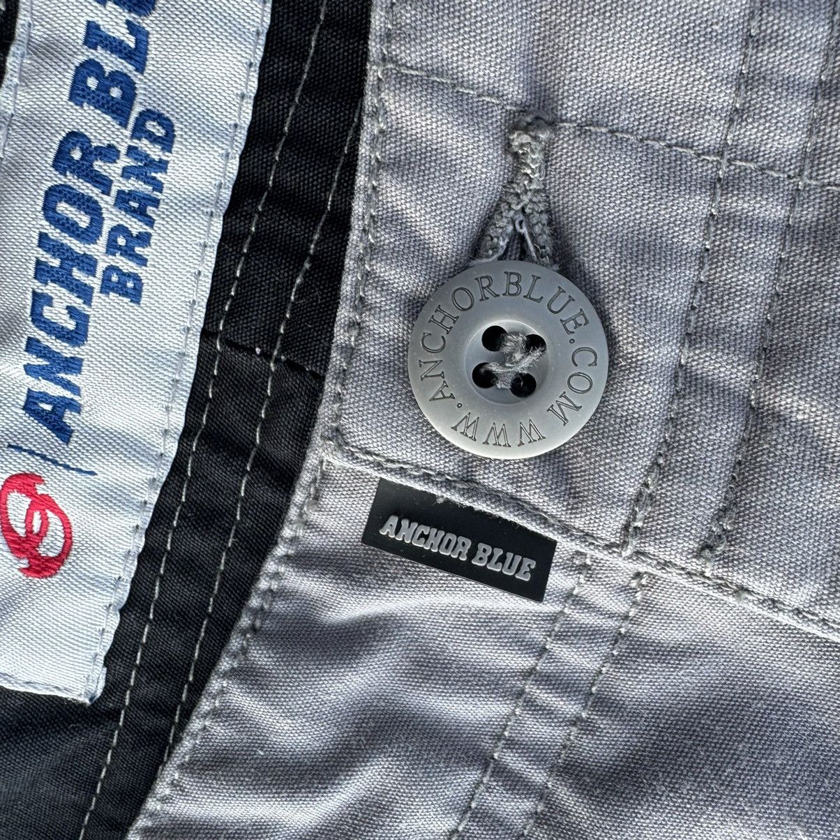 Anchor Blue × Carhartt × JNCO Vintage Y2K Grey Anchor Blue Baggy Skater Cargo Shorts 30 Size US 30 / EU 46 - 3 Thumbnail