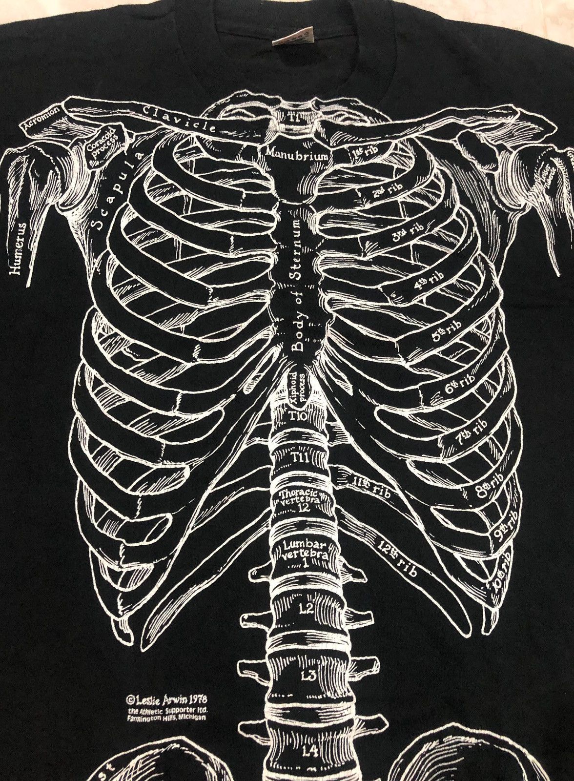Arts & Science × Vintage Vintage 90s Art Body Print All Over Shirt Size US L / EU 52-54 / 3 - 5 Thumbnail