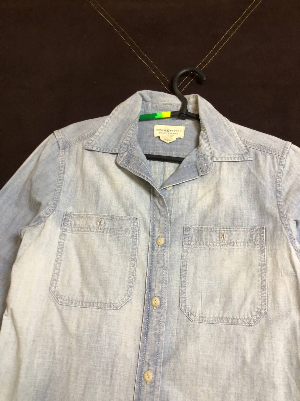 Denim & Supply Ralph Lauren Denim Supply Ralph Lauren Shirt Bandana Back Chambray Size US XS / EU 42 / 0 - 4 Thumbnail