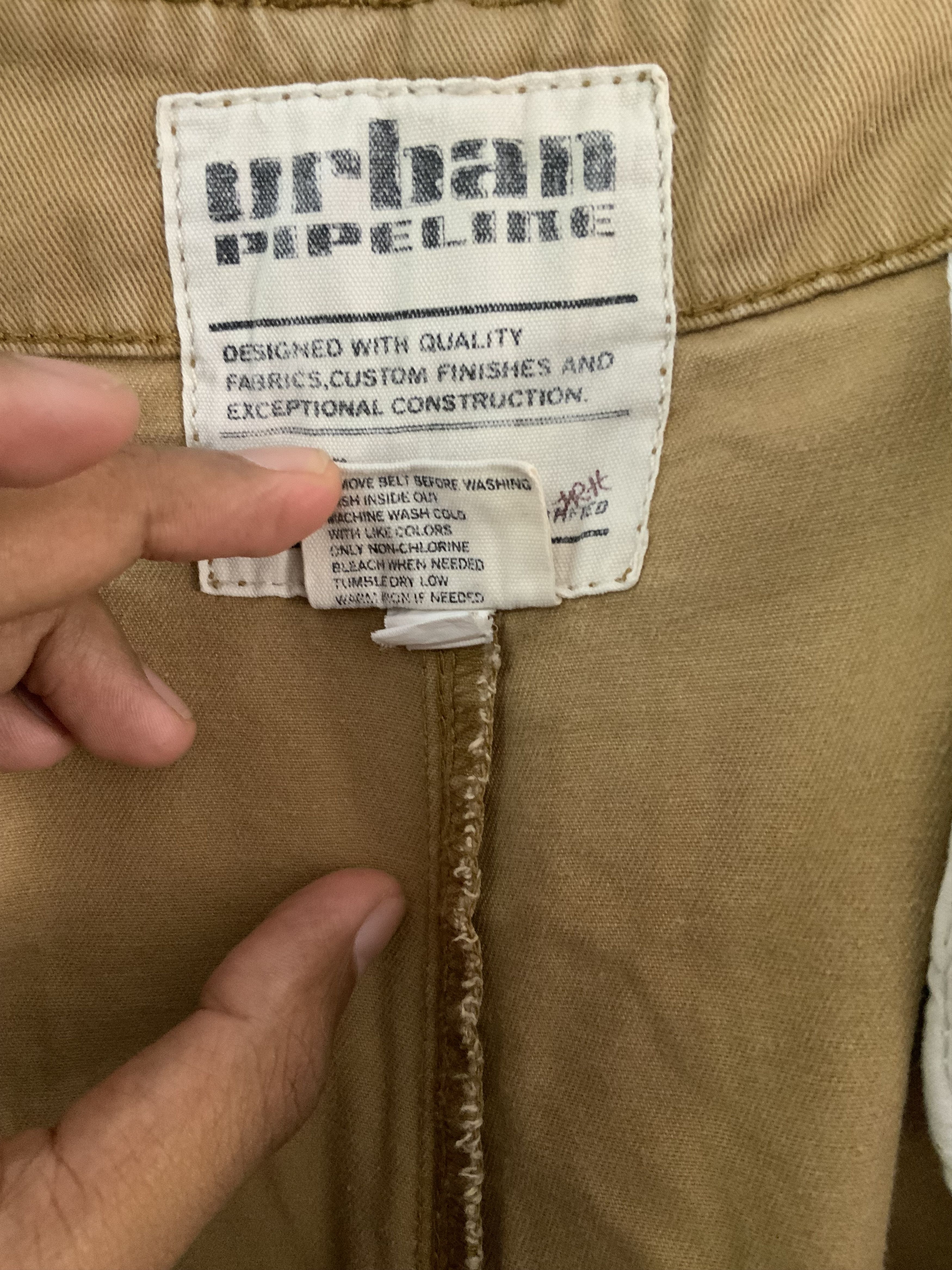 Urban Pipeline Urban Pipeline Khaki Cargo Multipocket 36 Short Pant Size US 36 / EU 52 - 9 Thumbnail