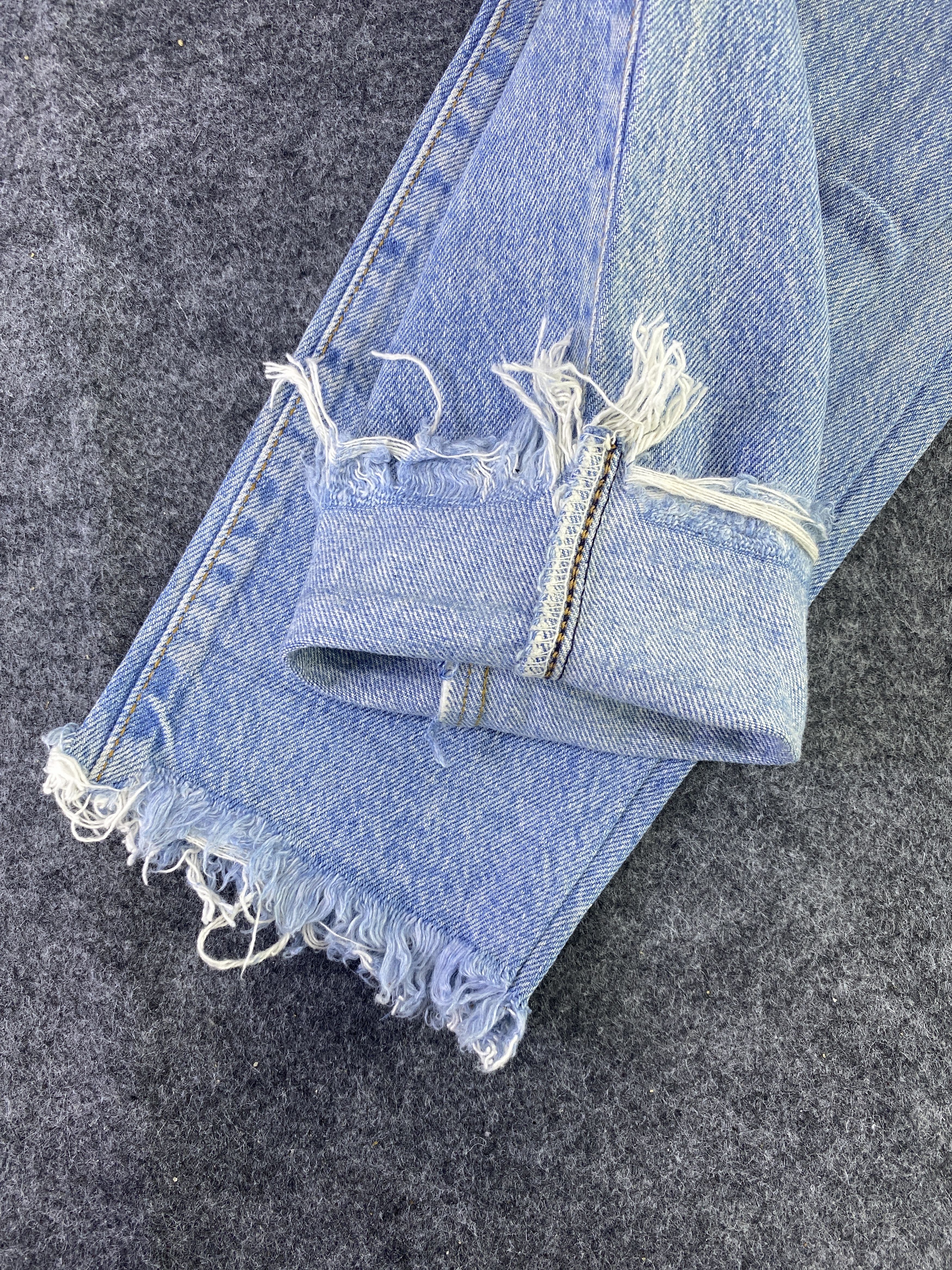 Levi's Vintage Levi's Distress Jeans - J914 Size 29" - 13 Thumbnail