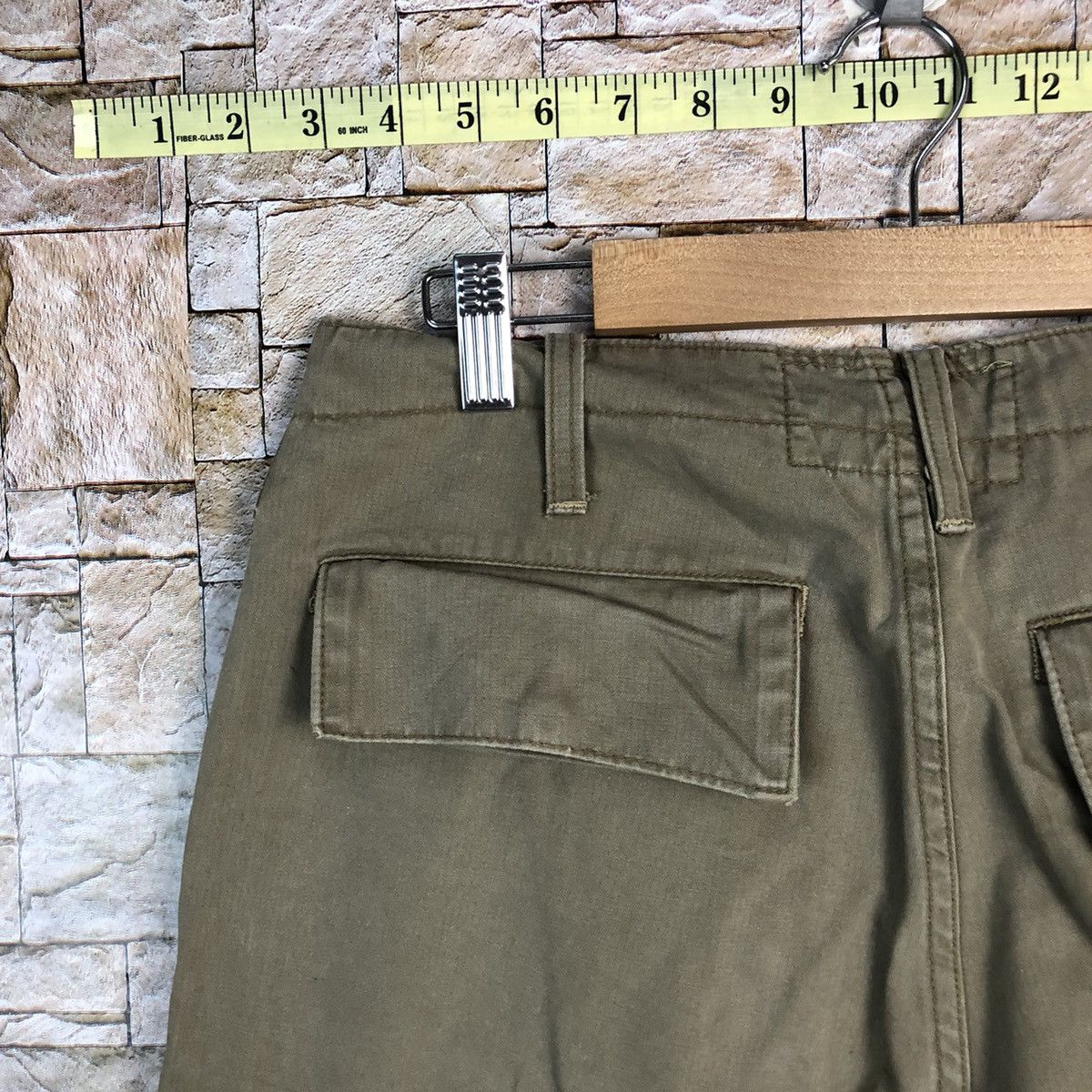 Japanese Brand Blue Way utility tactical Cargo Multipocket Pants #A740 Size US 29 - 19 Thumbnail