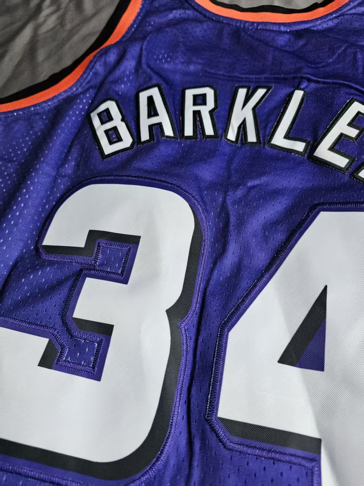 NBA #34 Charles Barkley Jersey Phoenix Suns 1992 93 Size US L / EU 52-54 / 3 - 3 Thumbnail